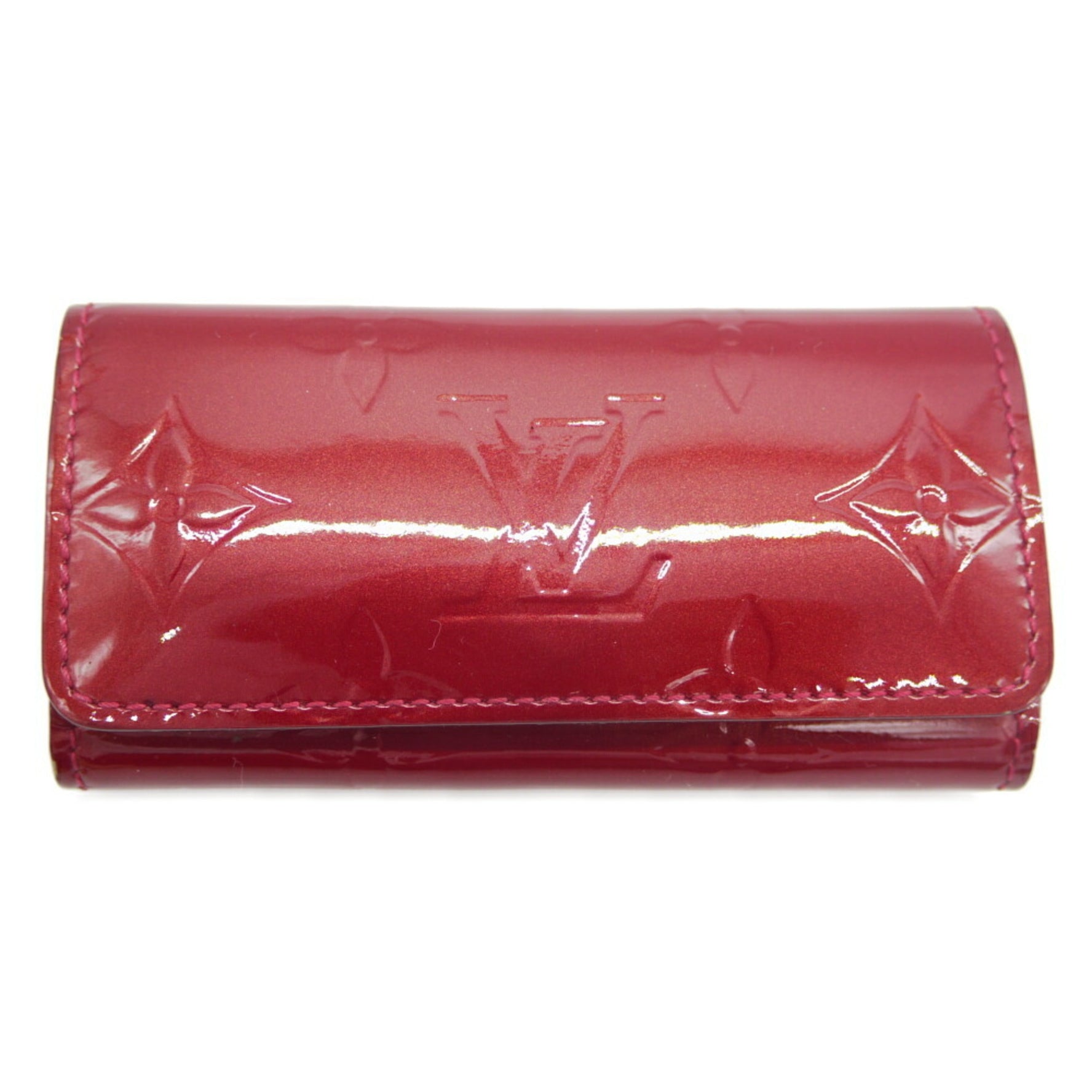 LOUIS VUITTON Vernis Multicle 4 Pomme d'Amour Key Case Keychain