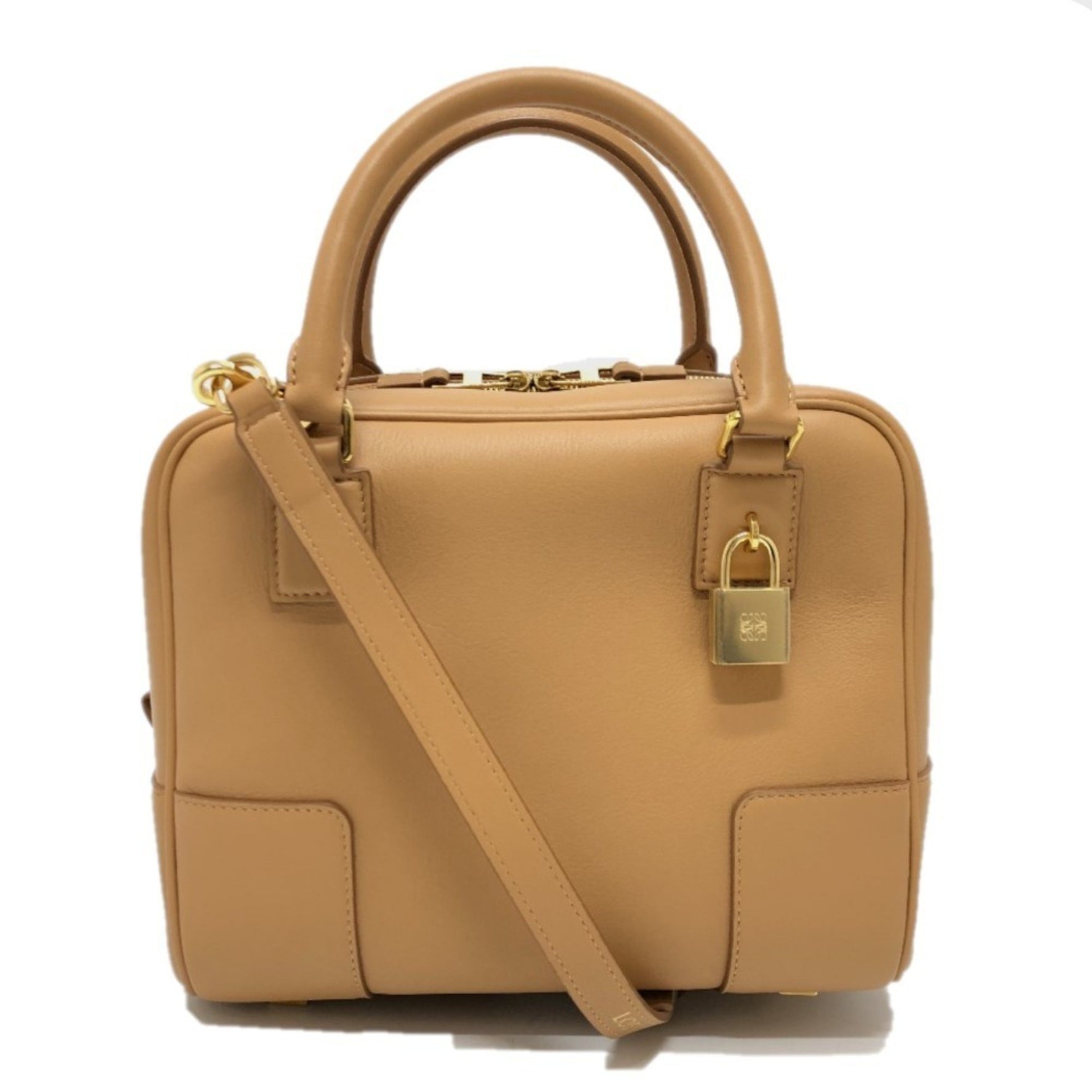 LOEWE Amazona 19 Square Shoulder/Handbag in Nappa Leather, Like New