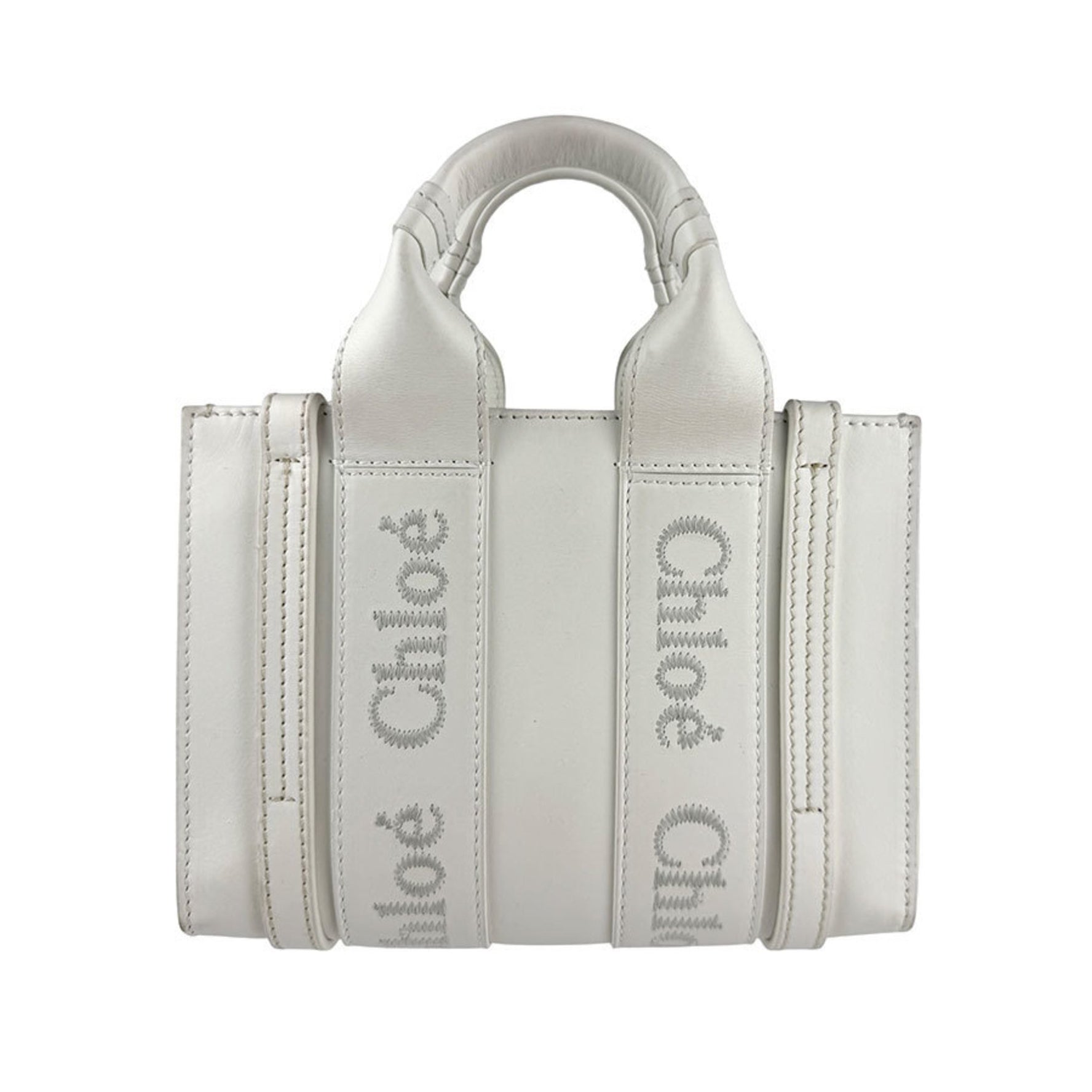 Chloé Chloe Woody Mini Leather Shoulder Bag in