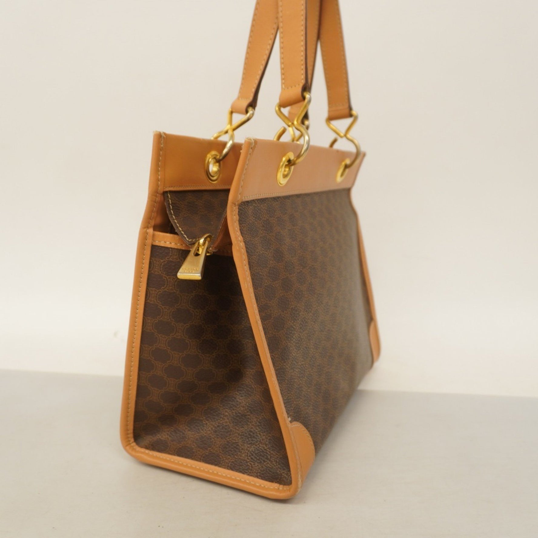 Celine handbag Macadam brown women's