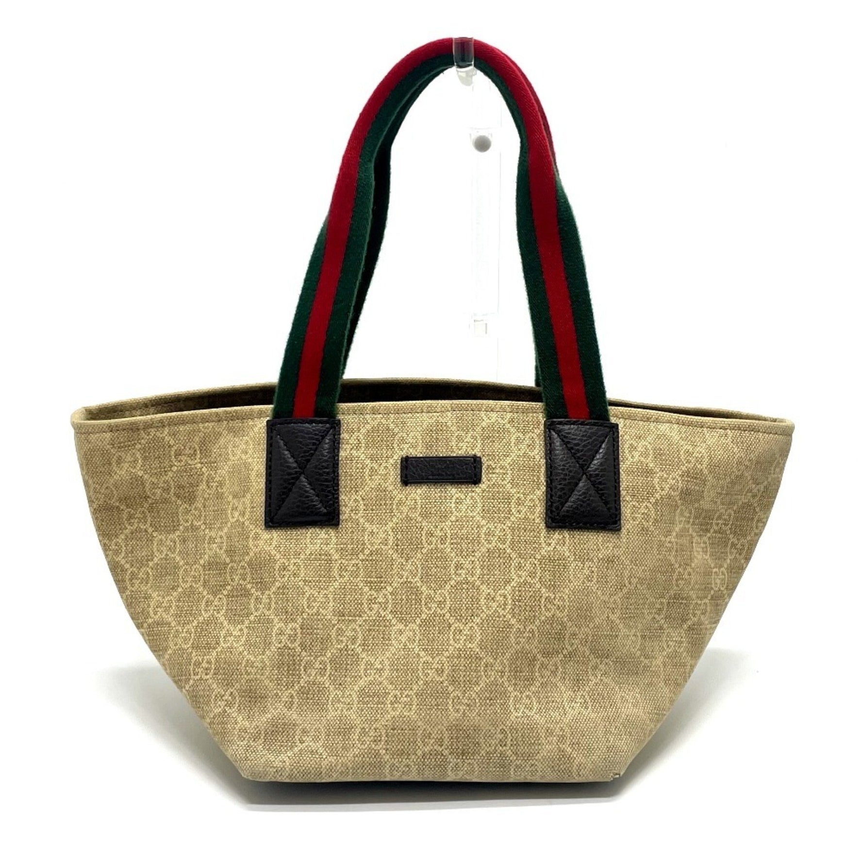 GUCCI GG Sherry Line Lunch Tote Bag in Canvas
