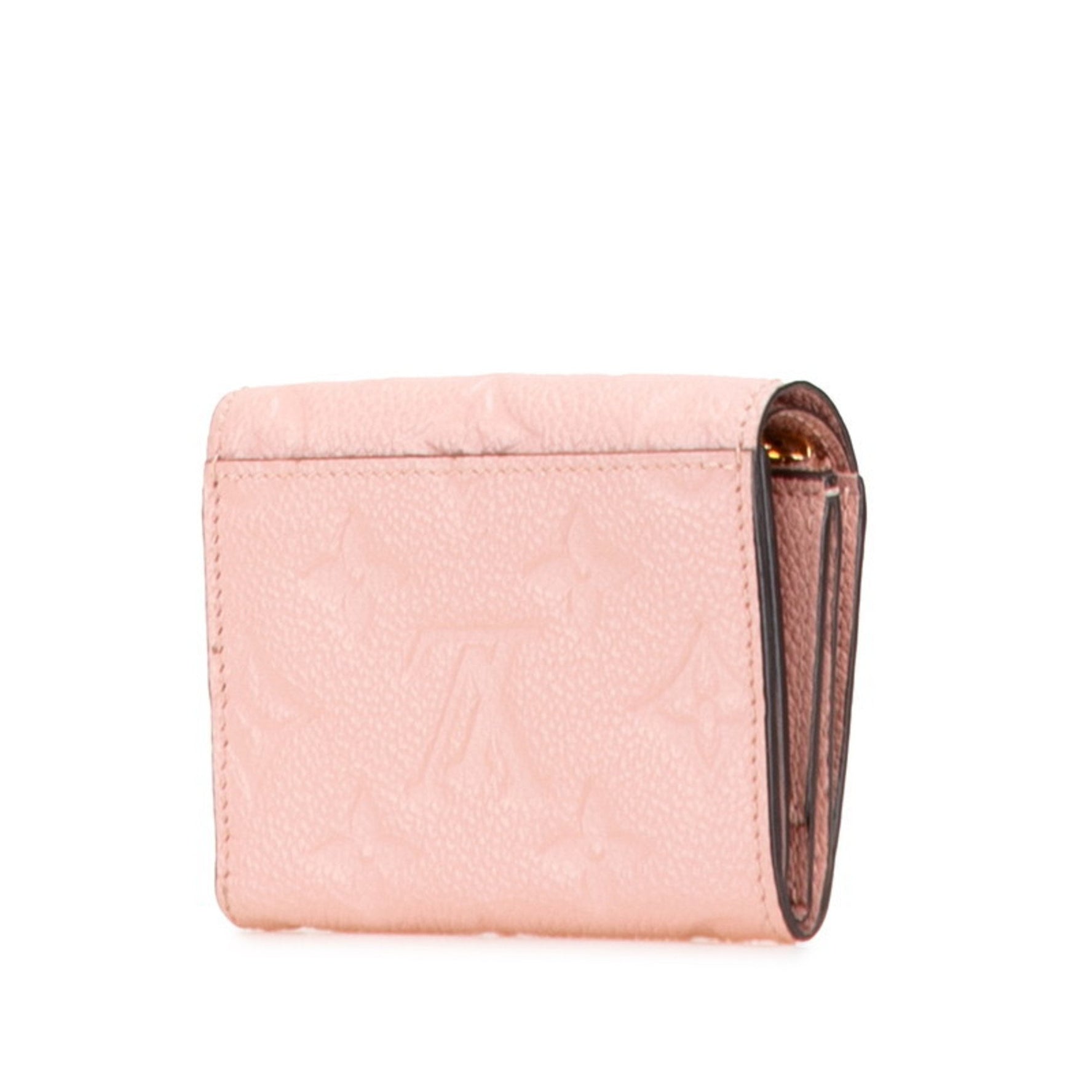 Louis Vuitton Monogram Empreinte Portefeuille Zoe Bifold Wallet Rose Poodle Pink Leather LOUIS VUITTON
