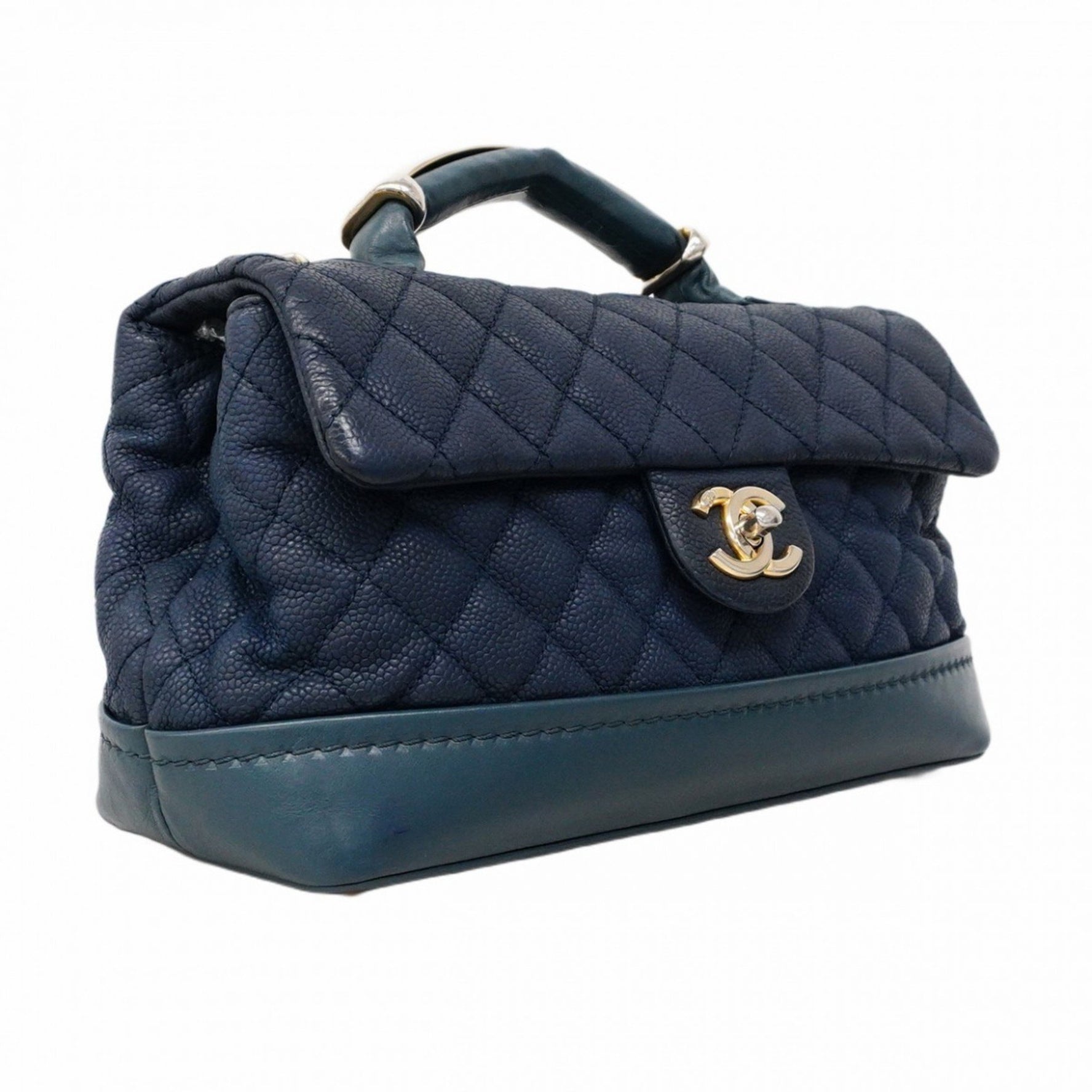 Chanel Matelasse Caviar Leather Handbag, Bag