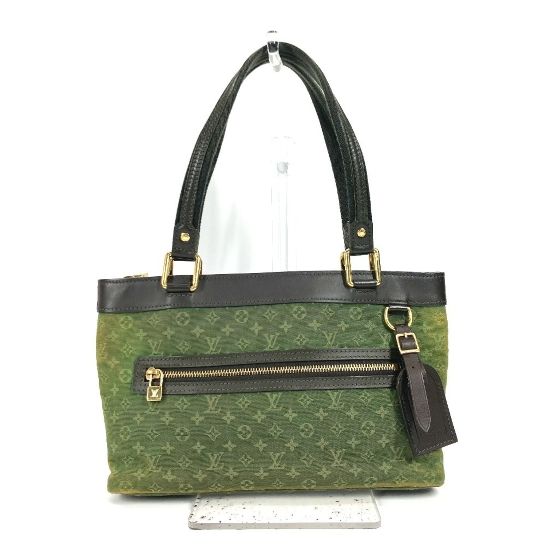 Louis Vuitton Monogram Mini Lucille PM Bag Shoulder Tote Canvas