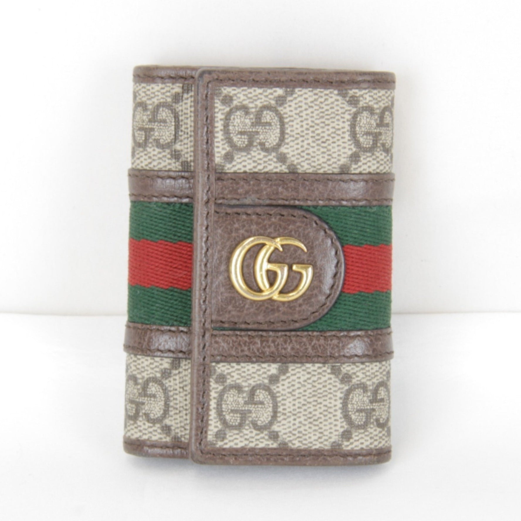 GUCCI Sherry Line Case GG Supreme Canvas