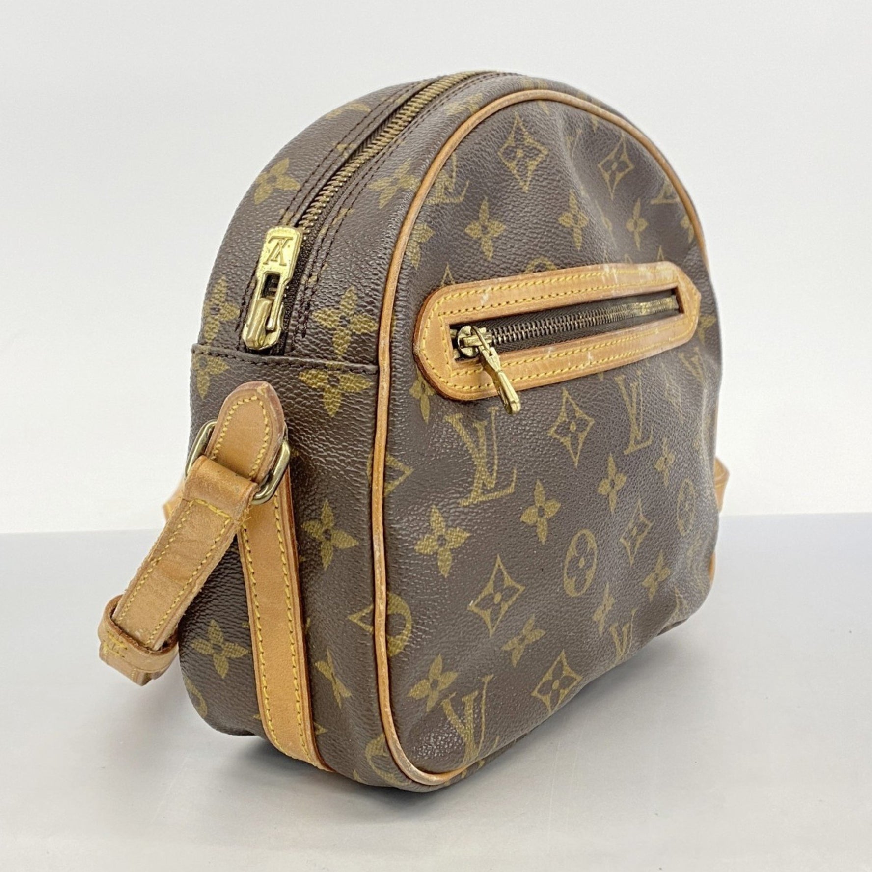 Louis Vuitton Monogram Senlis Shoulder Bag M51222 Brown Women's