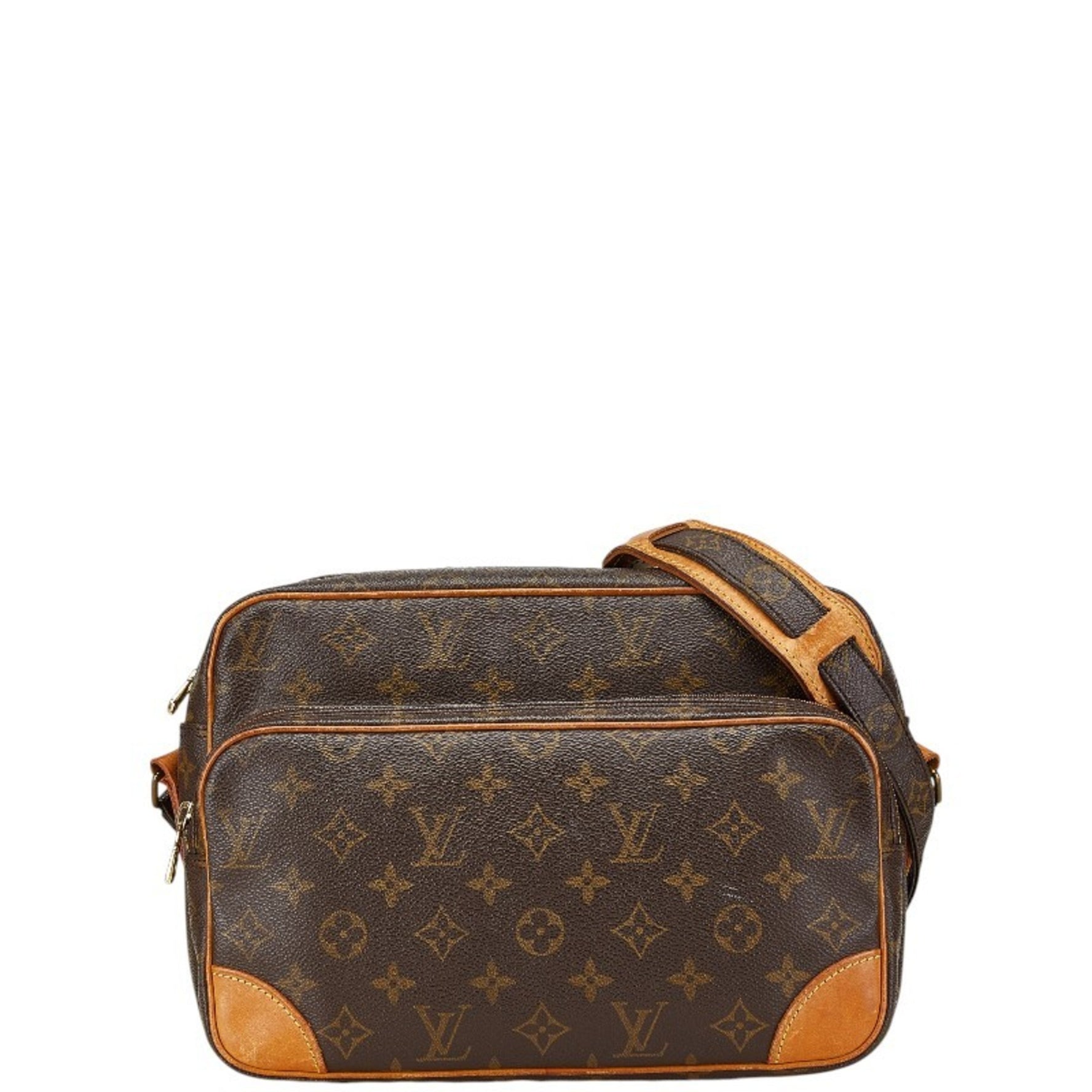 Louis Vuitton Monogram Nile Shoulder Bag PVC Leather
