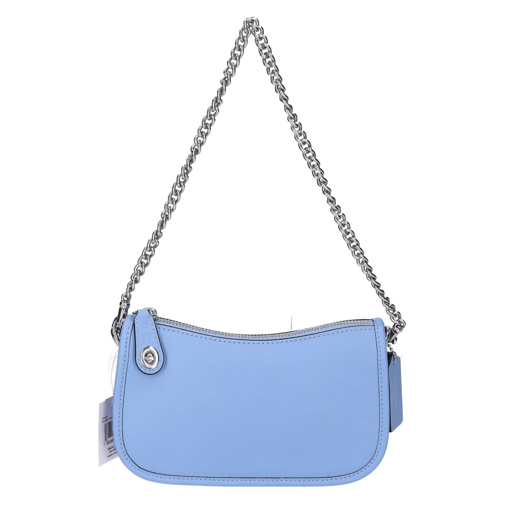 COACH Swinger 20 Chain Shoulder Bag Mist Blue