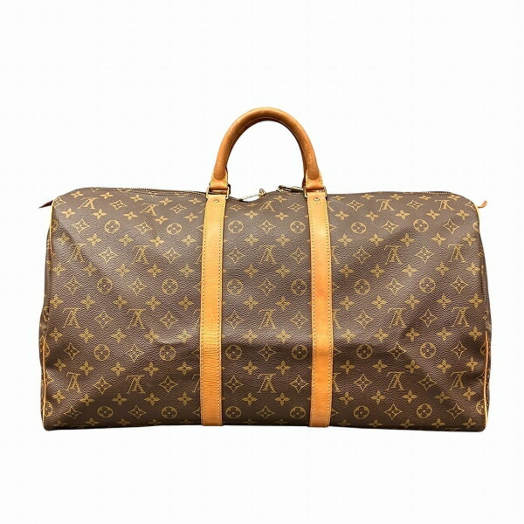 Louis Vuitton Monogram Keepall 55 M41424 Boston Bag for Men and Women