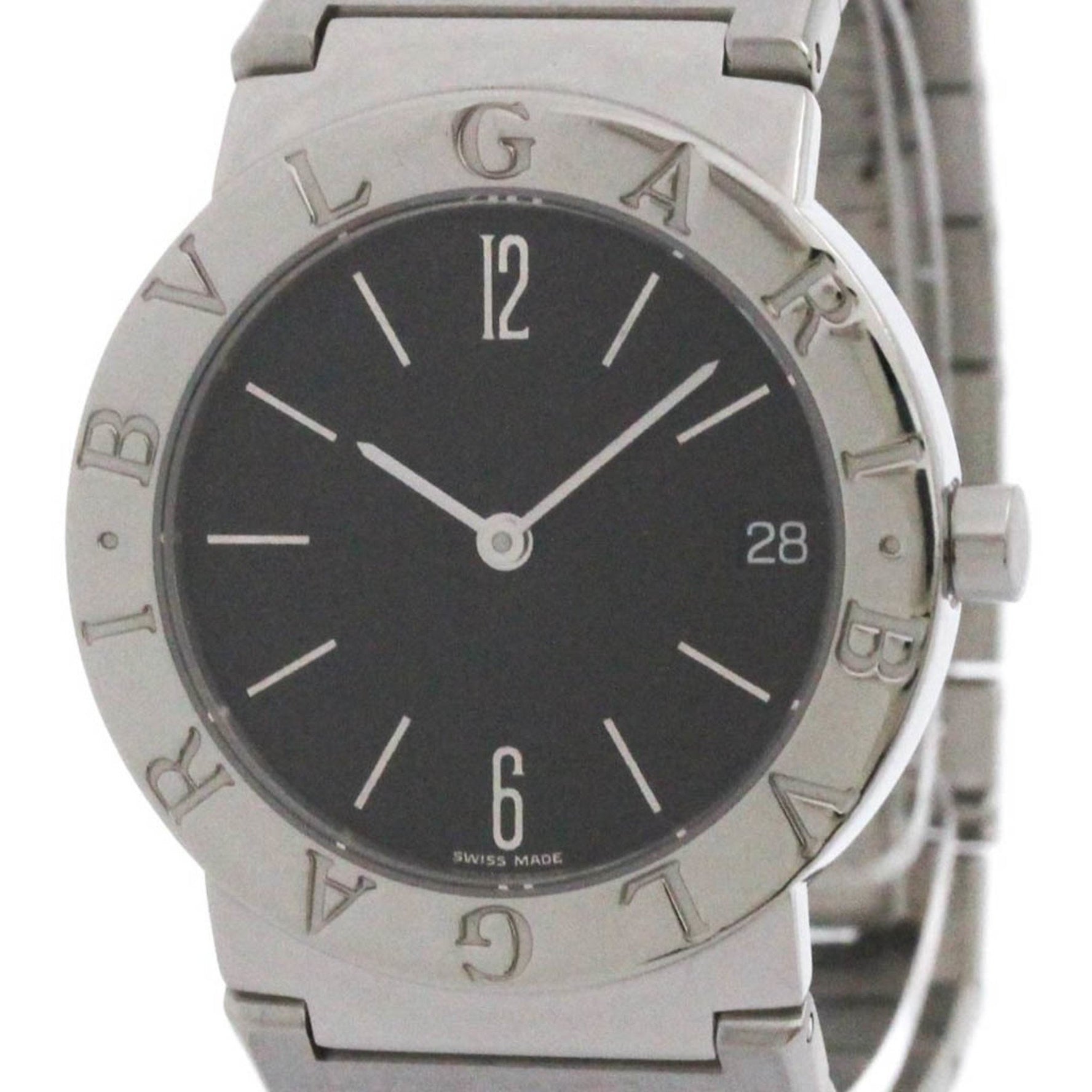 BVLGARI Steel Quartz Watch Polished