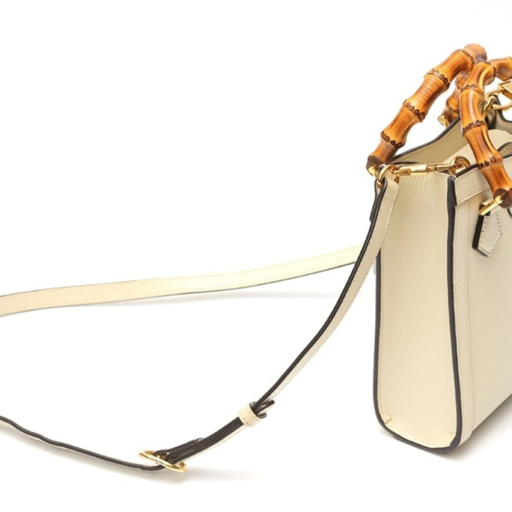 Gucci Diana Mini Tote Bag Shoulder Leather