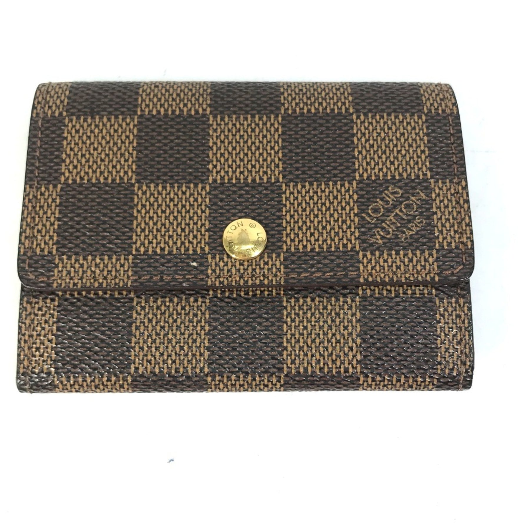 Louis Vuitton Damier Wallet Coin Compartment coin purse Ebene