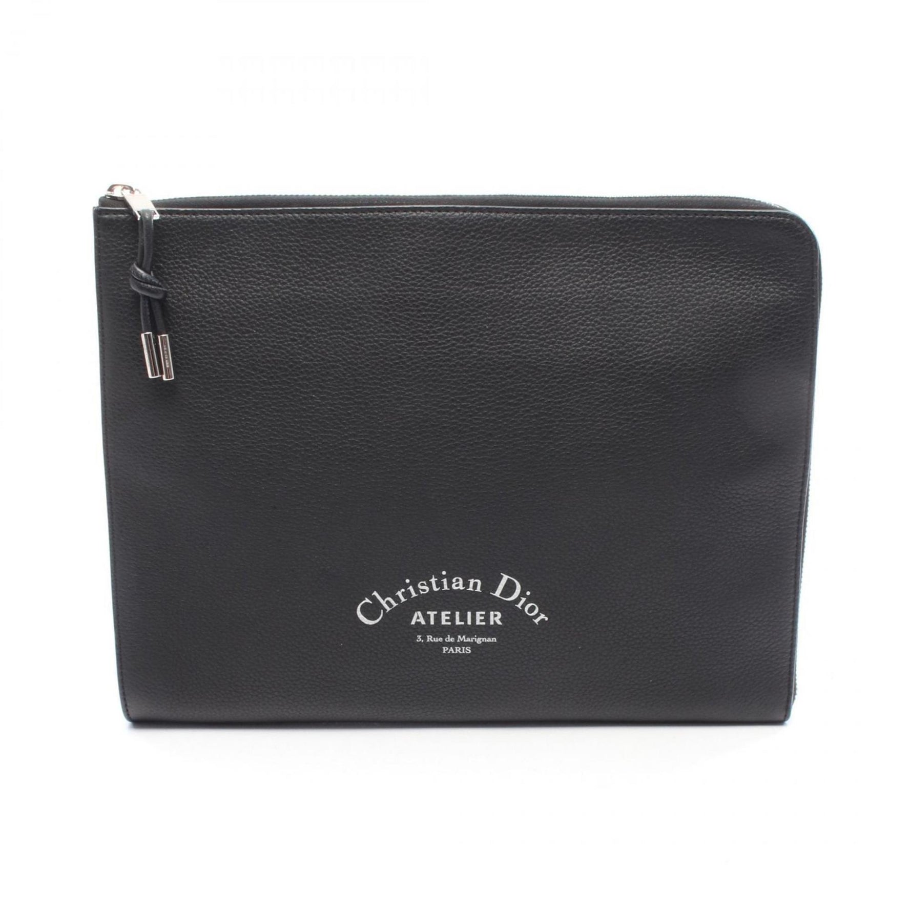 Christian Dior Dior ATELIER Atelier Second Bag Clutch Leather Men's