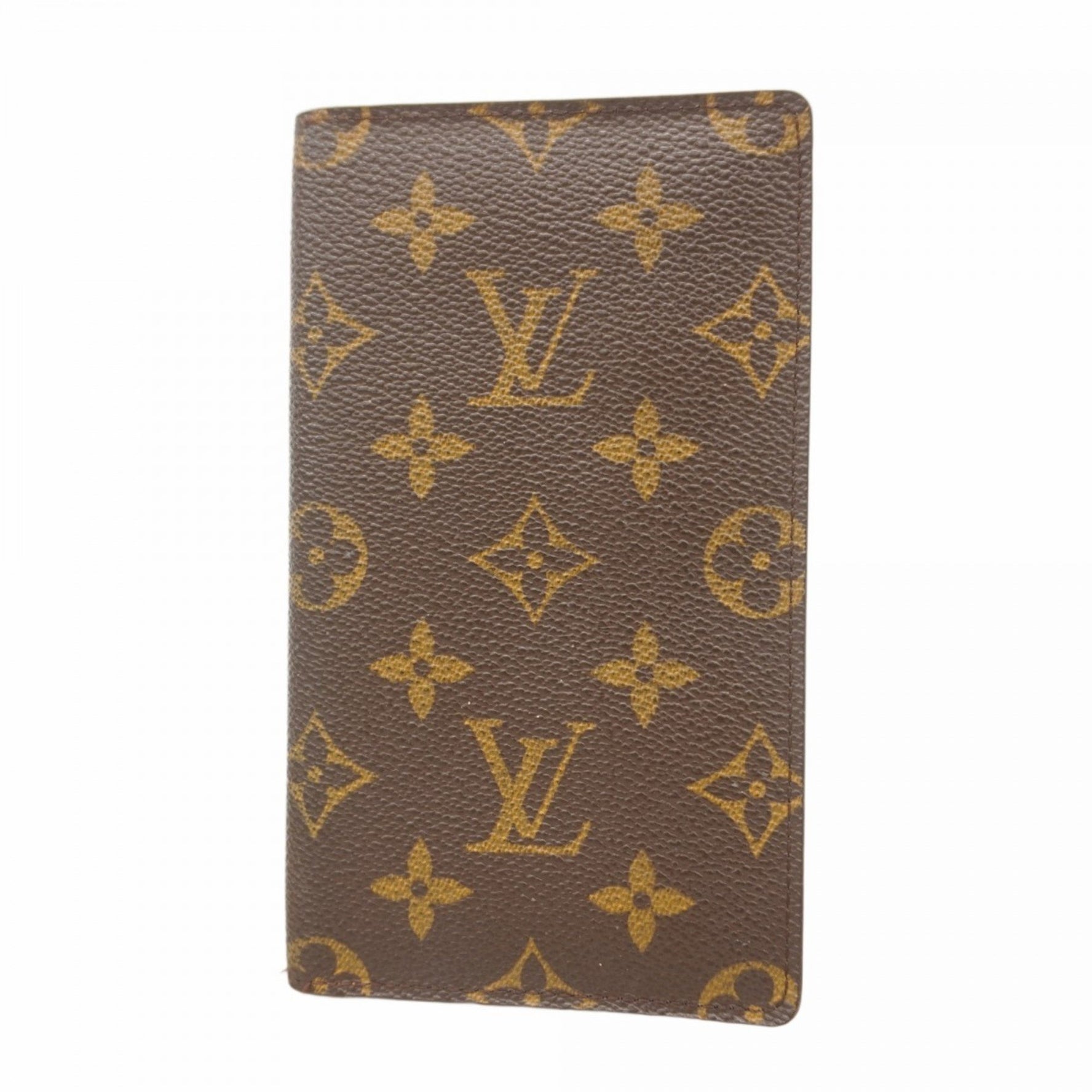 Louis Vuitton Monogram Agenda Poche Planner Cover R20503 Brown for Men and Women