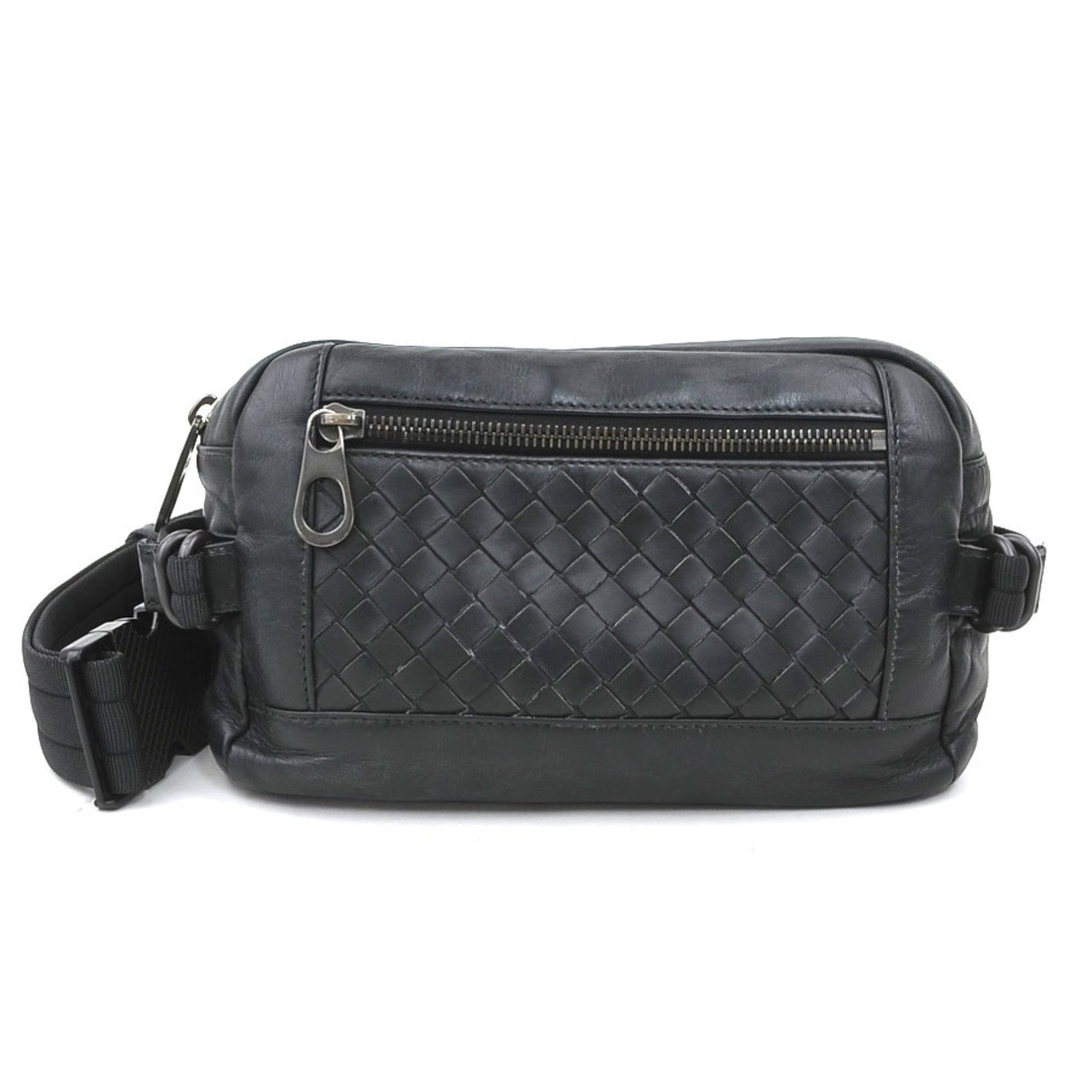 Bottega Veneta Waist Bag Body Intrecciato Leather Men Women