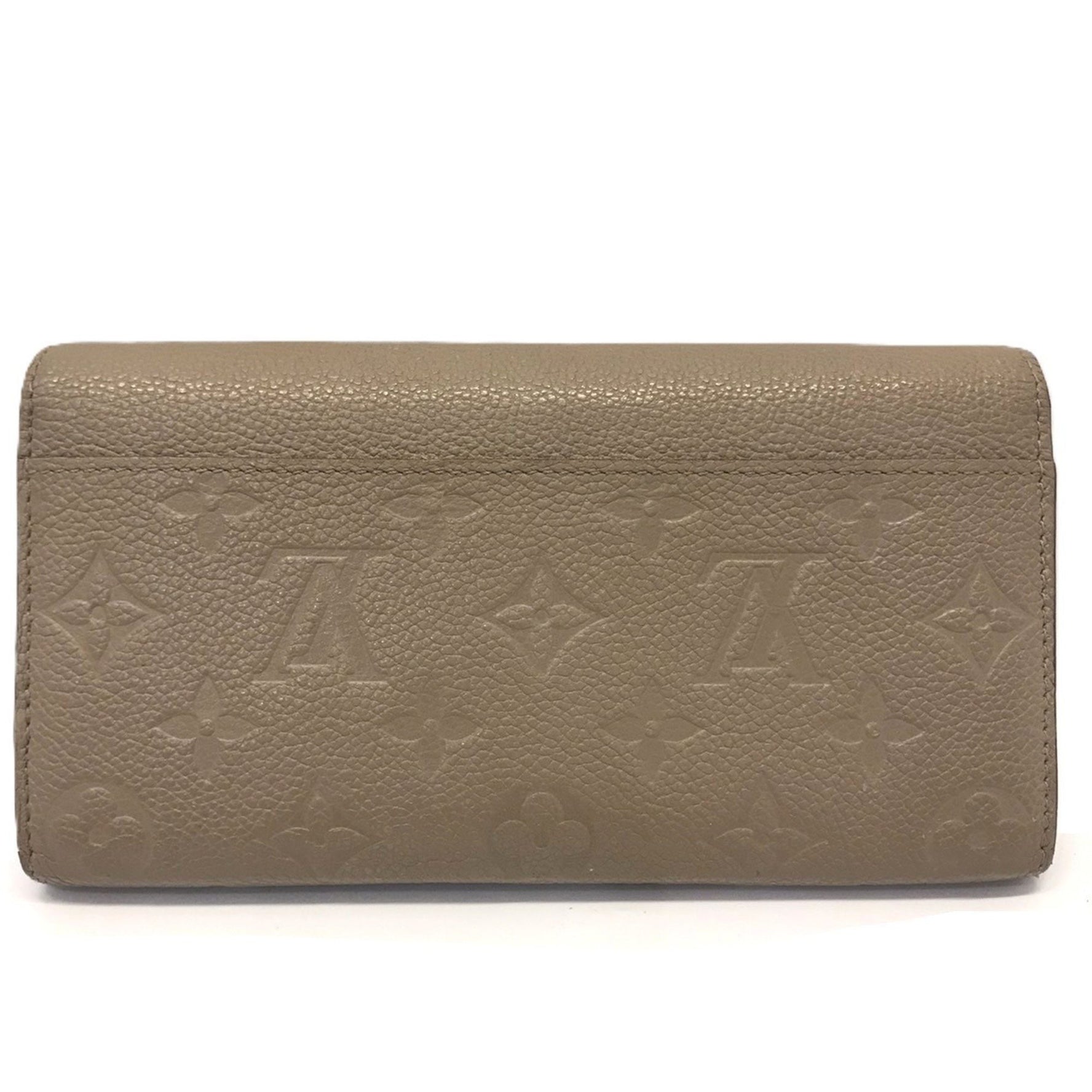 Louis Vuitton Portefeuille Sarah Monogram Empreinte Long Wallet