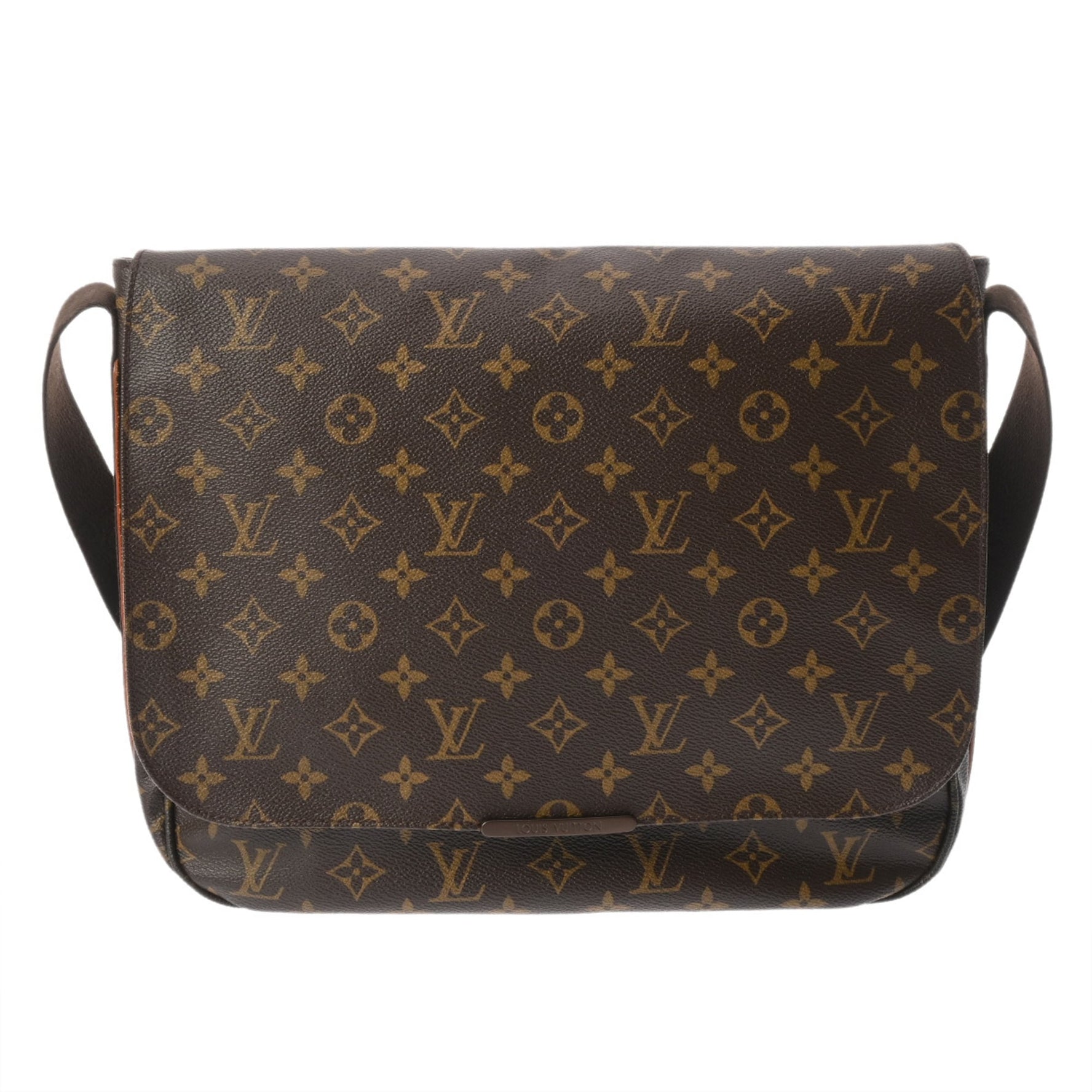 LOUIS VUITTON Monogram Bobur MM Messenger Bag, Canvas Shoulder AB Grade, Pre-owned, Ginzo