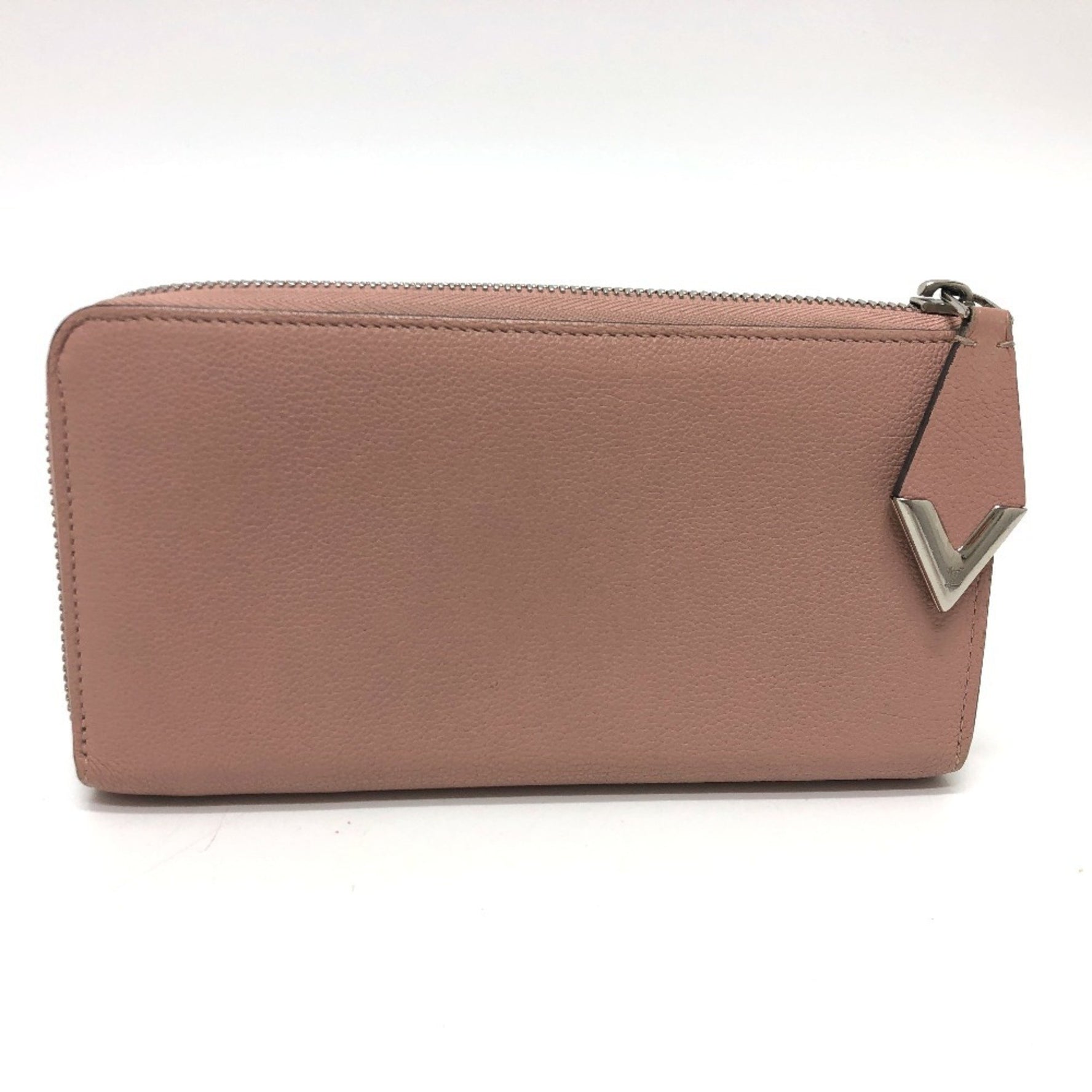 LOUIS VUITTON M63103 Portefeuille Comete L-shaped zipper long wallet, leather, women's, Magnolia