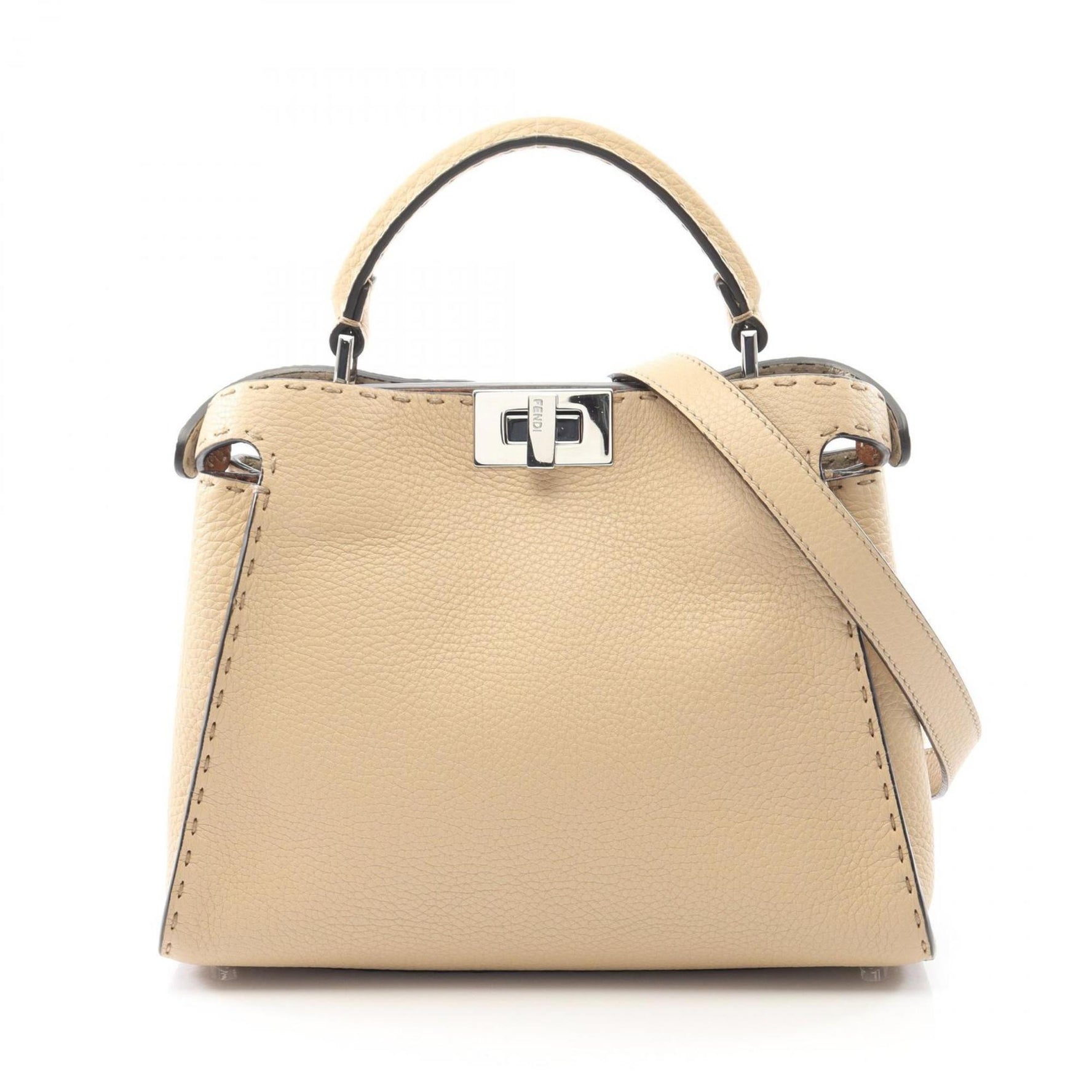 Fendi Peekaboo Essential Handbag, Leather