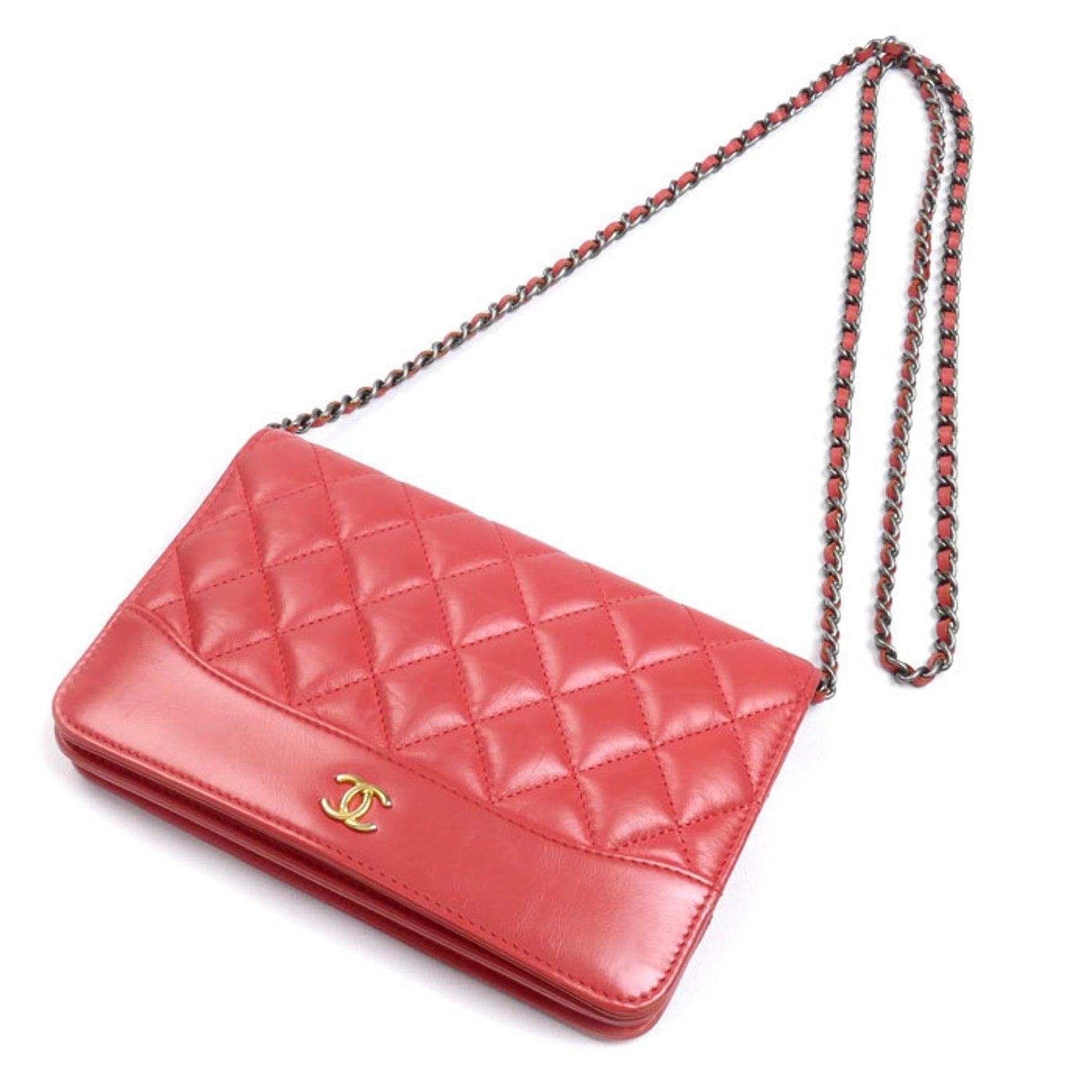 CHANEL Gabriel Chain Shoulder Wallet Bag
