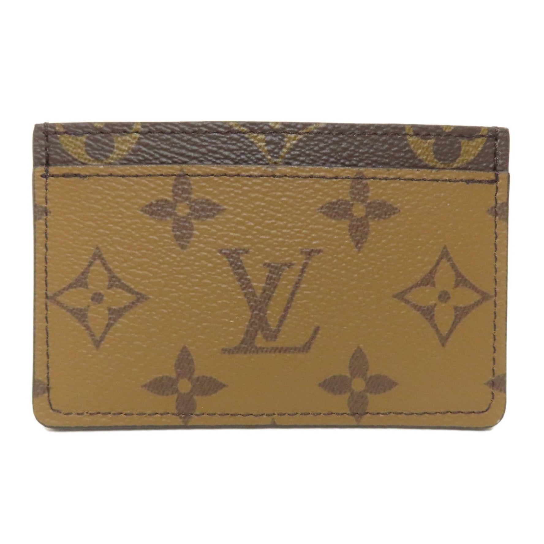 Louis Vuitton M69161 Porte Carte Sample Business Card Holder/Card Case Monogram Reverse Women's LOUIS VUITTON