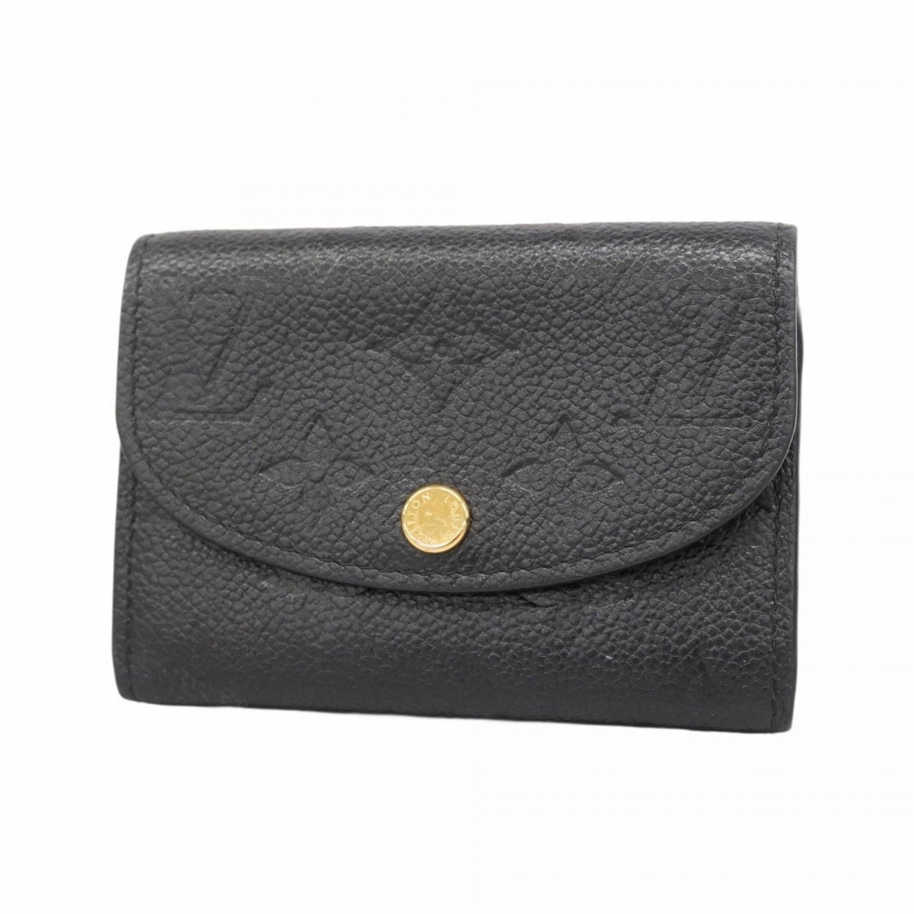Louis Vuitton Monogram Empreinte Porte Monnaie Rosary Wallet/Coin Case
