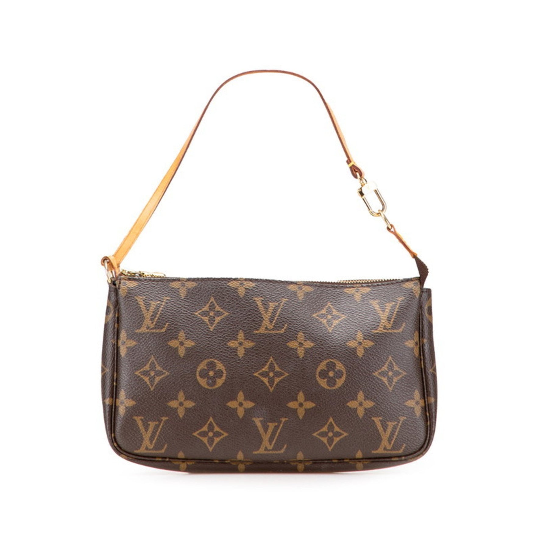 Louis Vuitton Monogram Pochette Accessory Pouch Leather LOUIS VUITTON