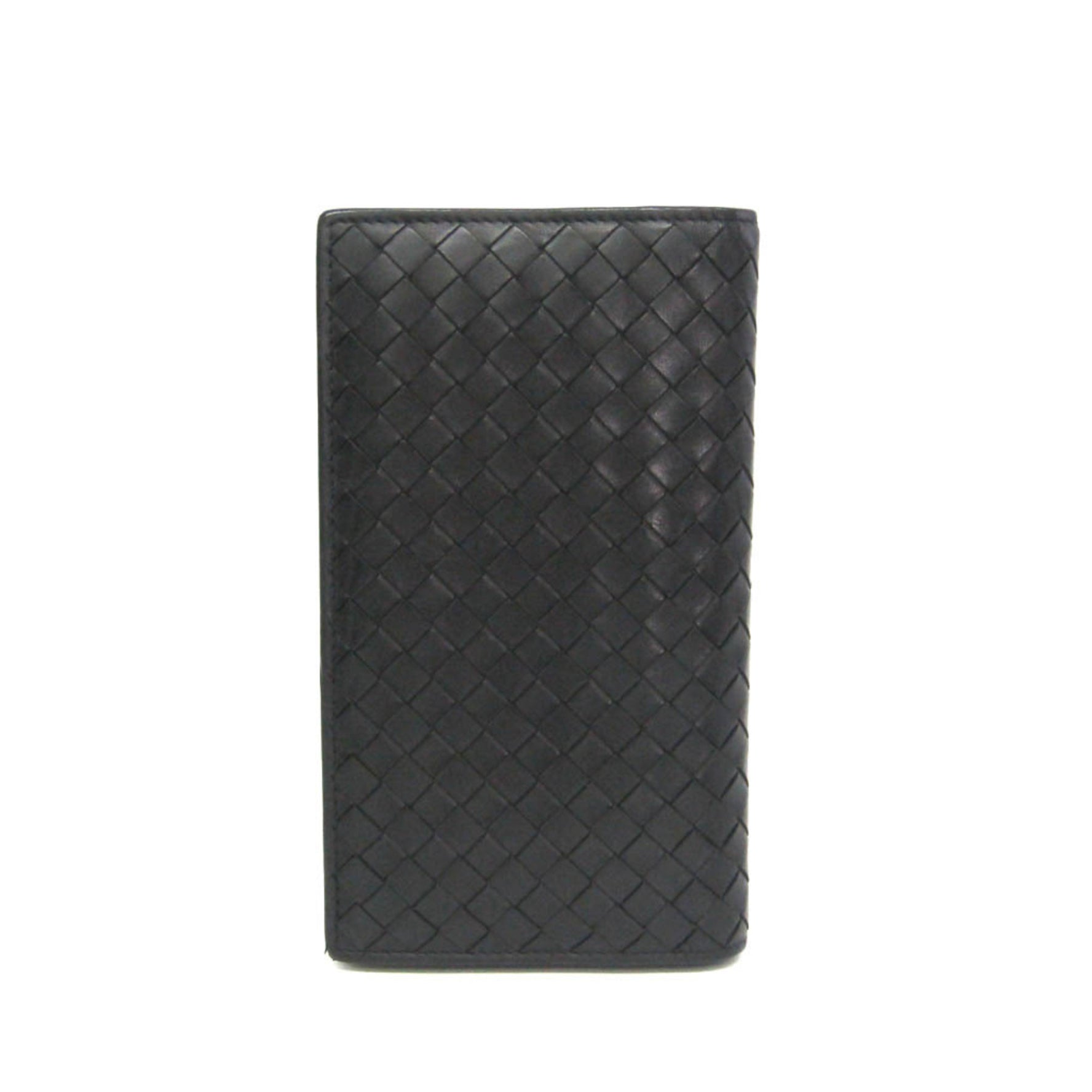 Bottega Veneta Intrecciato Leather Long Wallet (bi-fold)