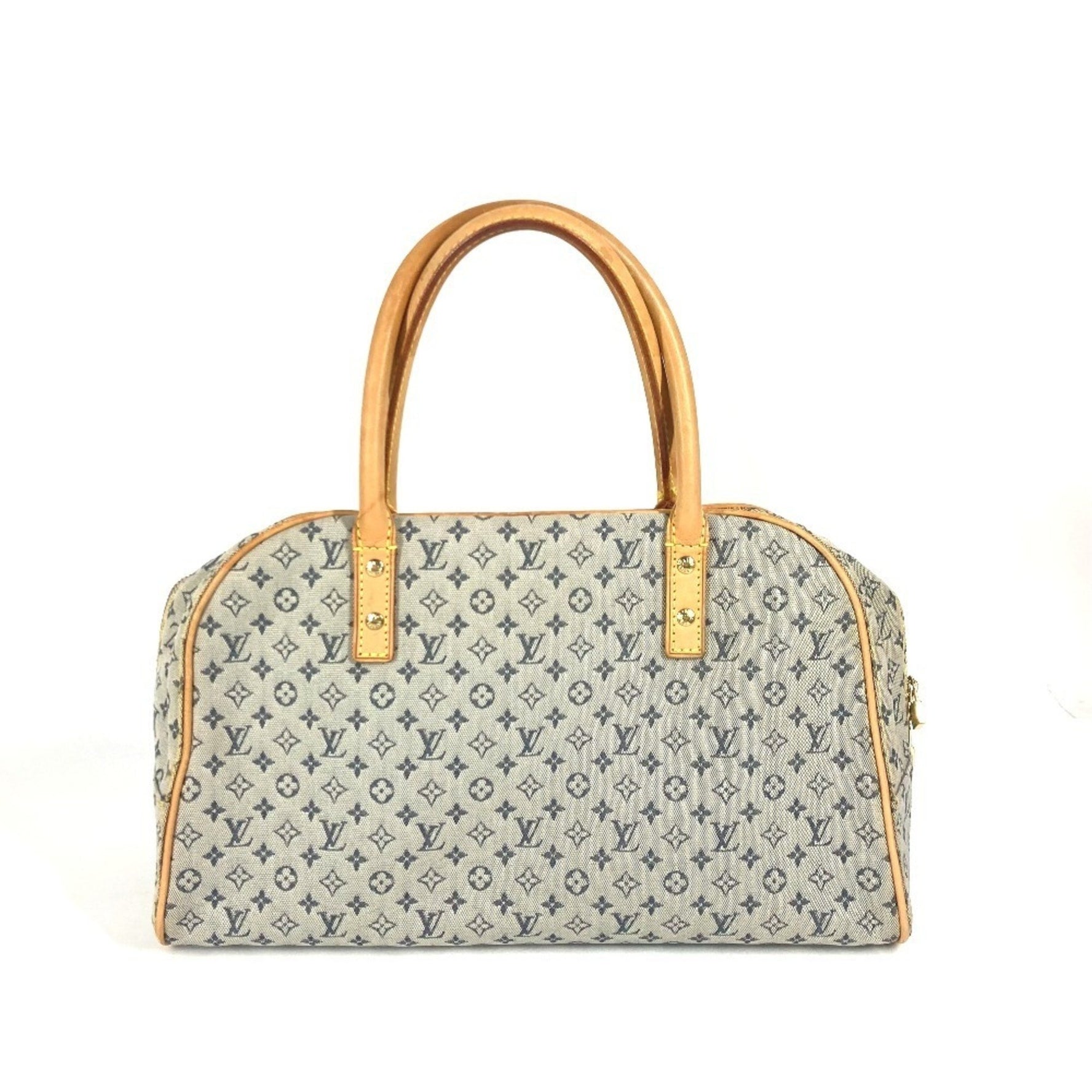 LOUIS VUITTON M92003 Monogram Mini Marie Boston Bag, Handbag, Canvas, Women's, Blue
