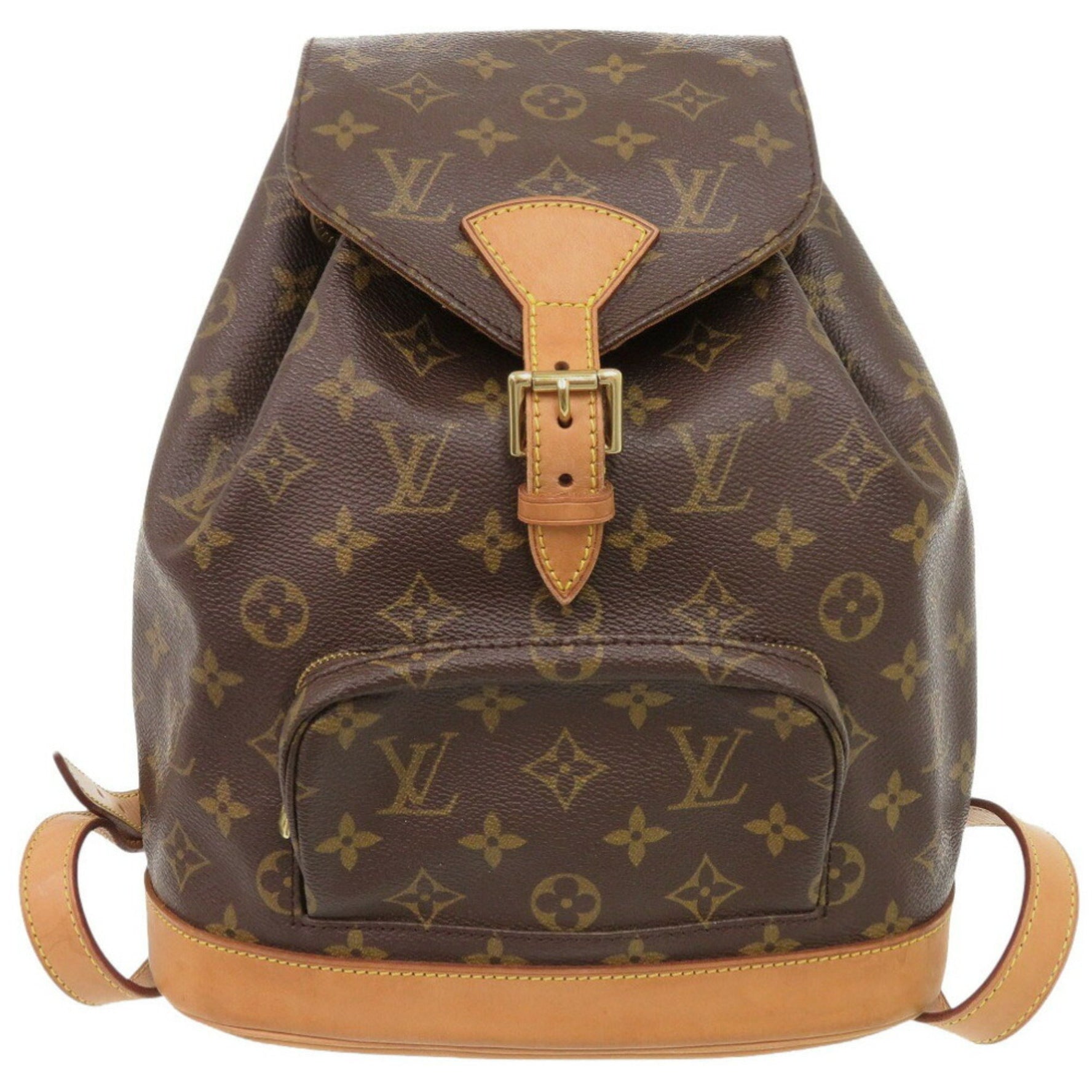 Louis Vuitton Montsouris MM Monogram Backpack/Daypack Bag LV VUITTON