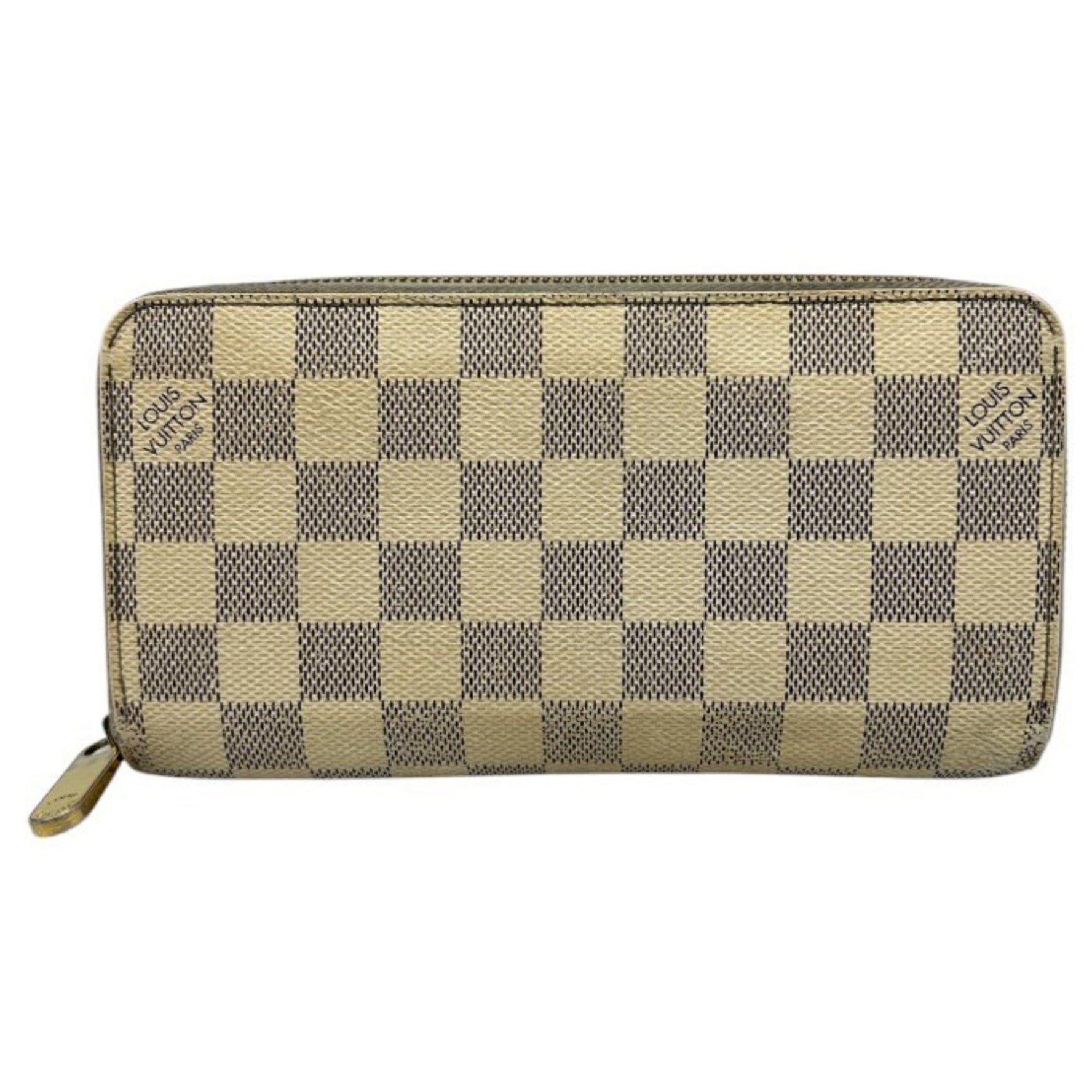 Louis Vuitton Long Wallet Damier Azur Zippy