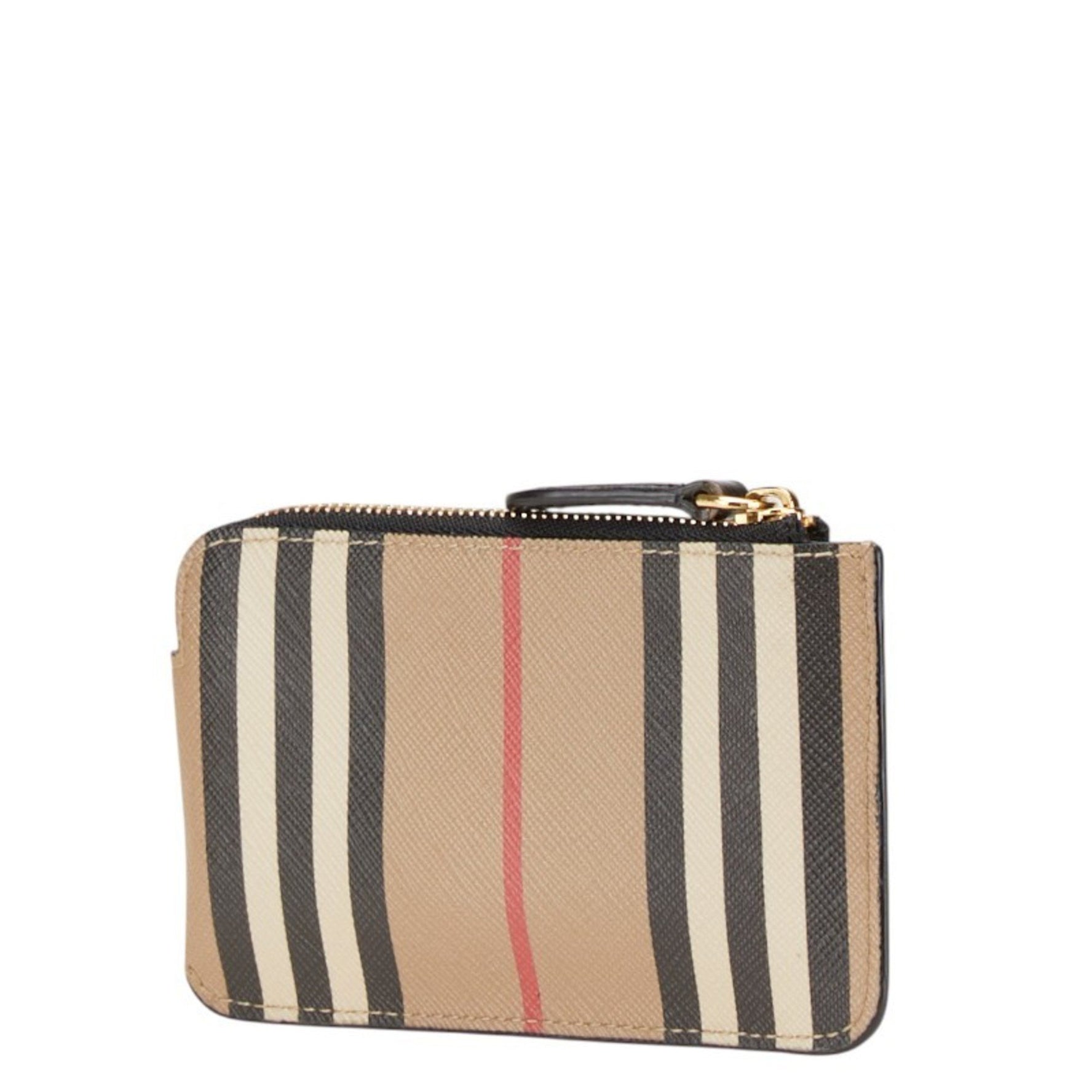 Burberry Wallet/Coin Case, Pass Fragment Brown, Multicolor