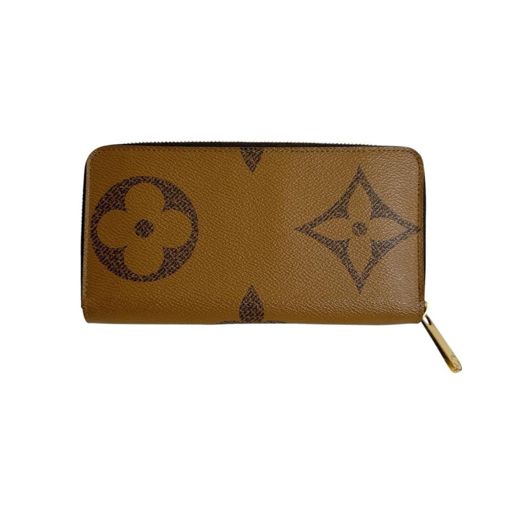 Louis Vuitton Monogram Giant Zippy Wallet in Canvas, Brown, M69353
