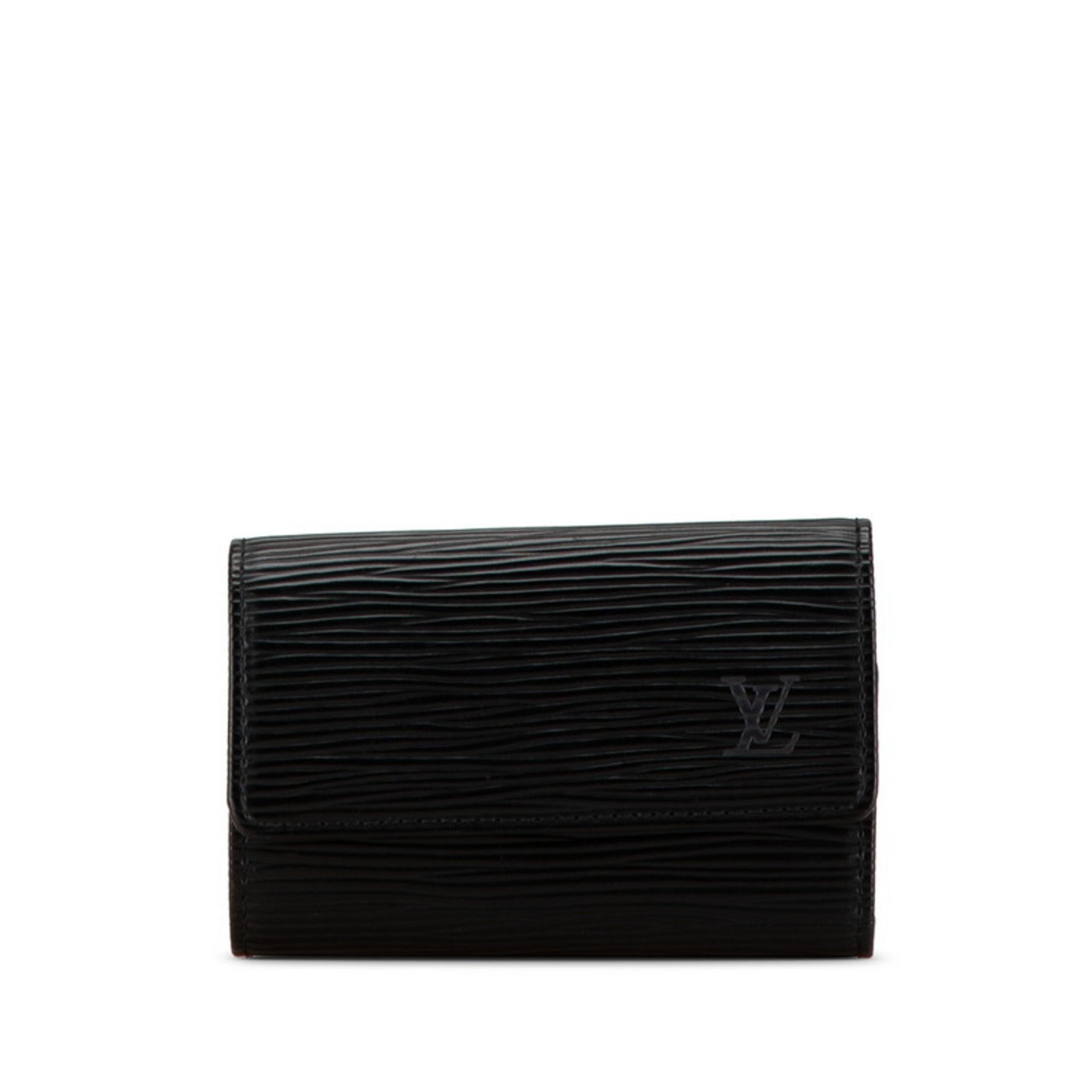 Louis Vuitton Epi Multicle 6 Key Case Noir Black Leather