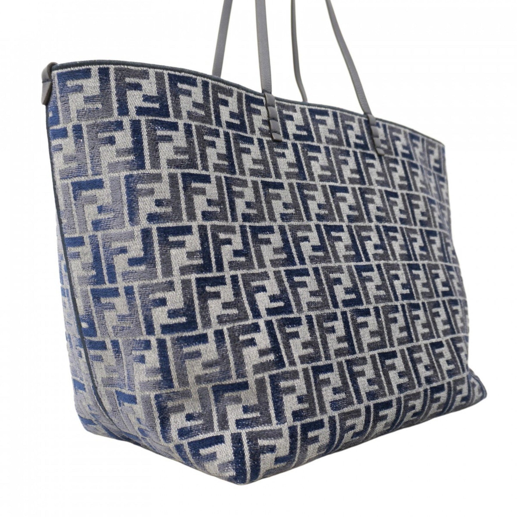 Fendi tote bag in jacquard velvet