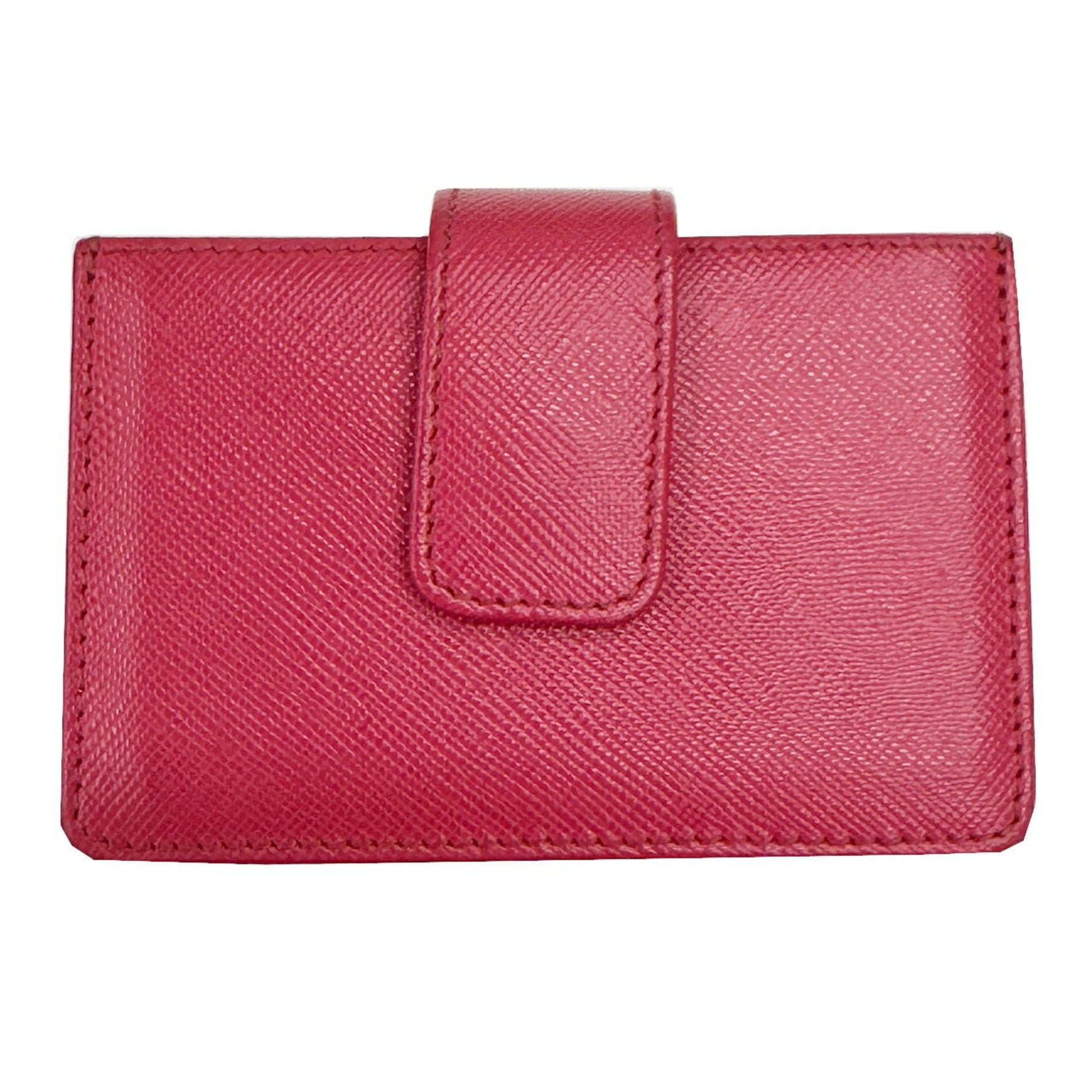 PRADA Card Holder, Business Case, Saffiano Fiocco Leather