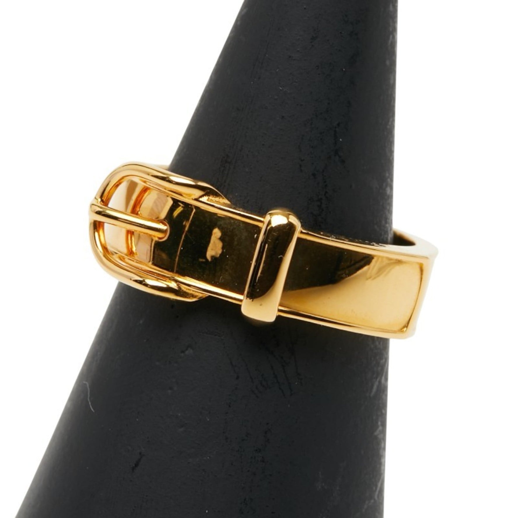 Hermes Santur belt motif scarf muffler ring plated