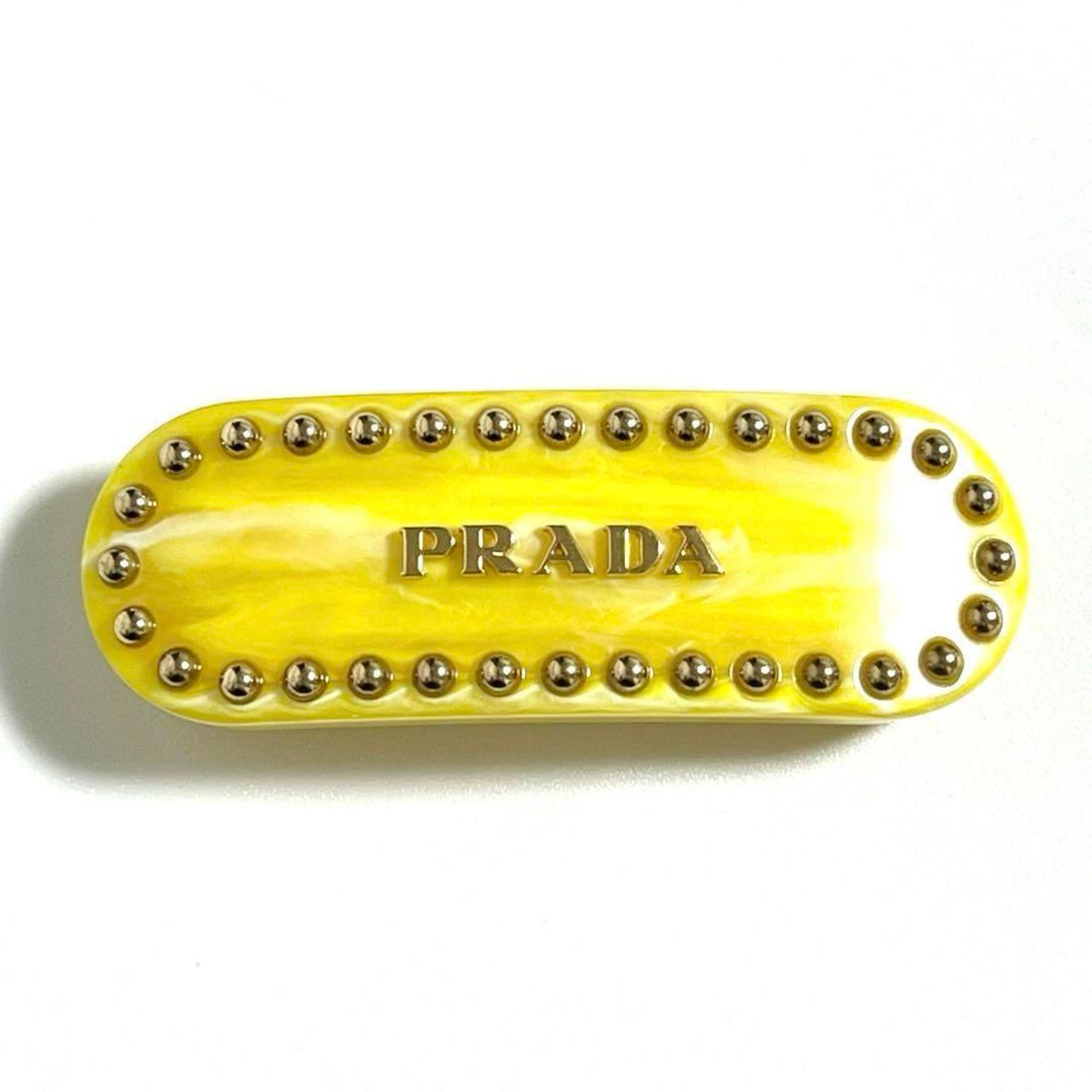 PRADA Women's Barrette Plex Hair Clip Hairpin