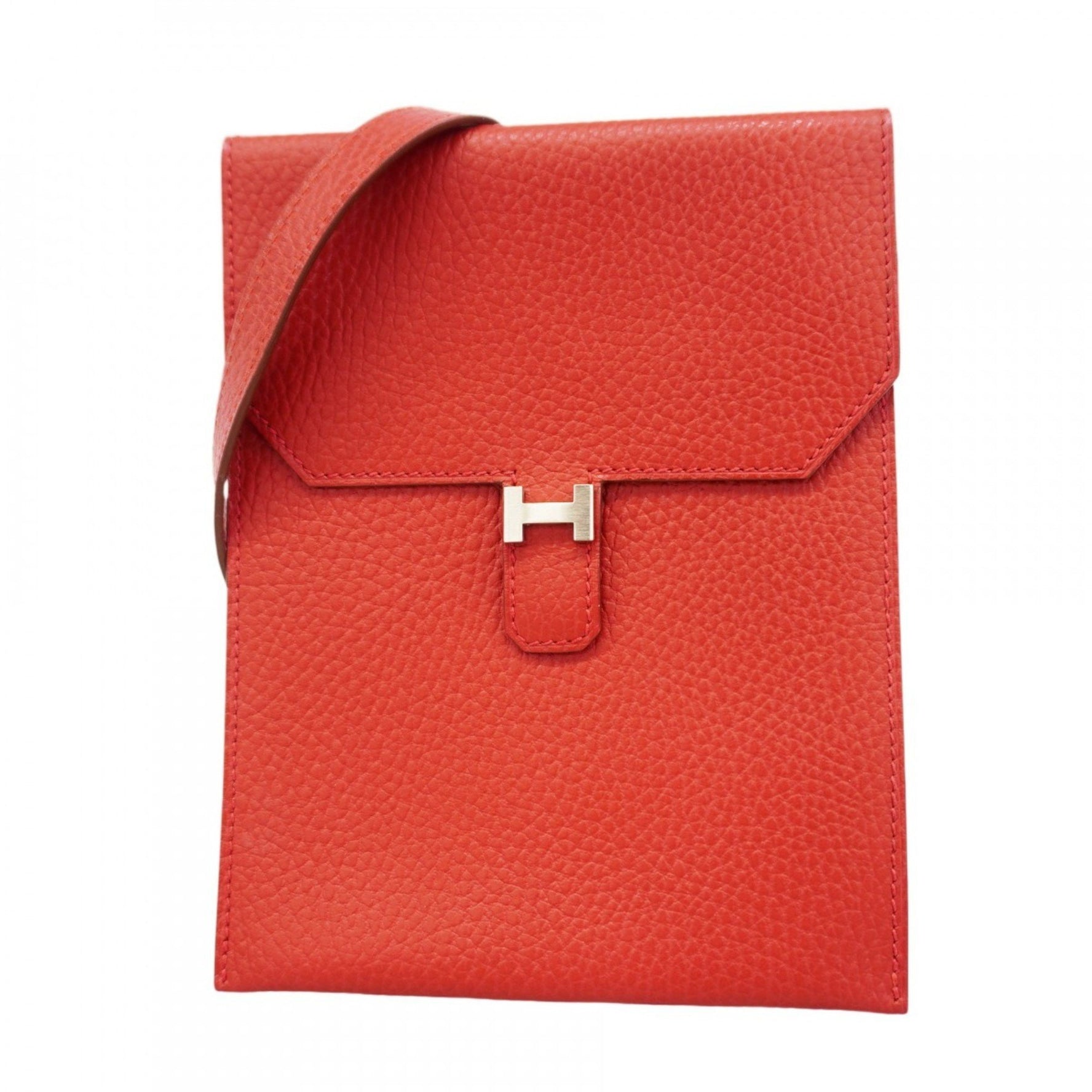 Hermes Hermès Amelie Ardenne Rouge vif shoulder bag, F engraved, for women