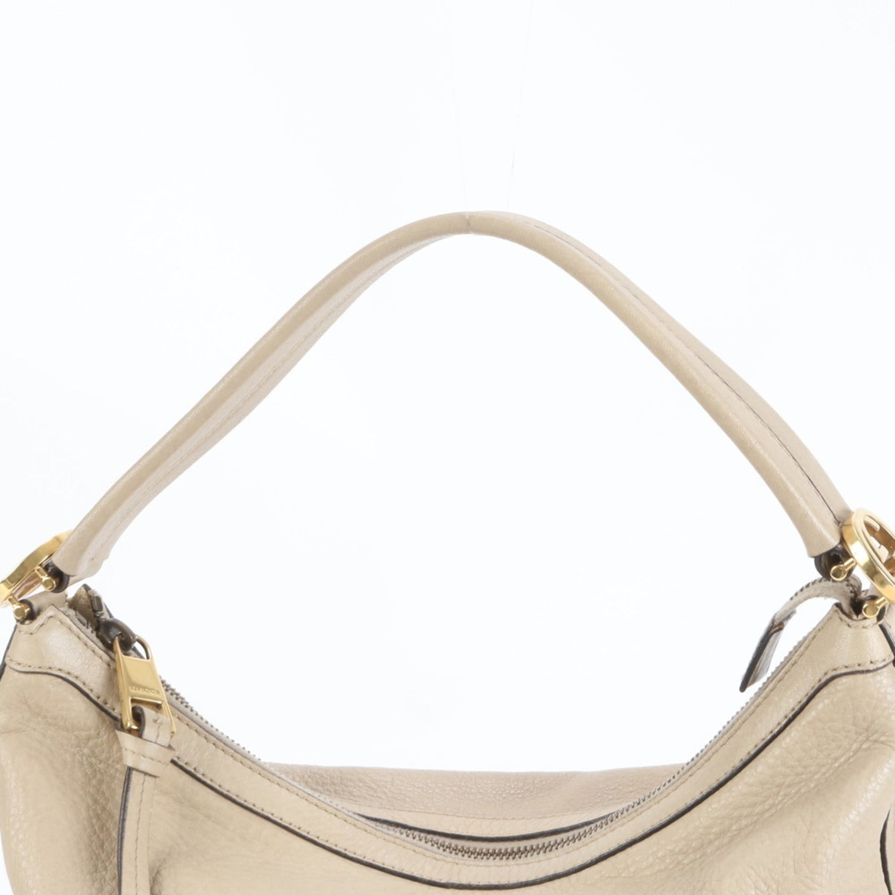 Gucci Interlocking G Leather Shoulder Bag, Hobo Crossbody Tote