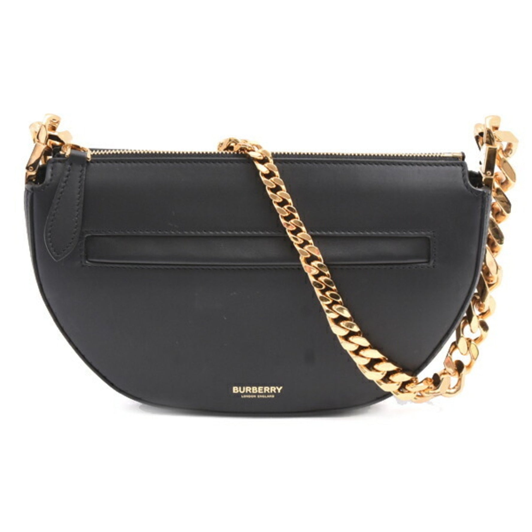 Burberry Olympia Chain Shoulder Bag in Calfskin