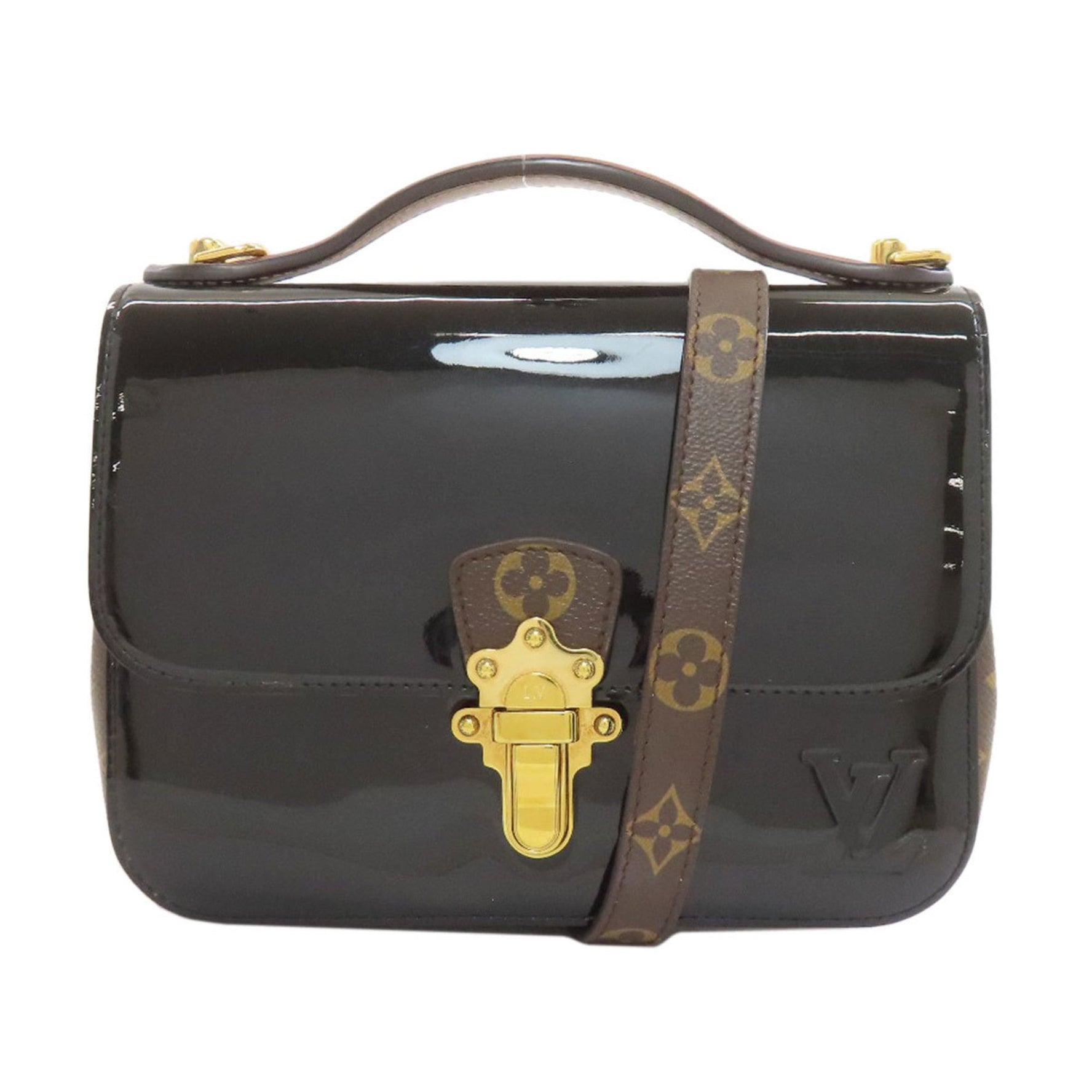 Louis Vuitton Cherrywood Handbag in Patent Leather