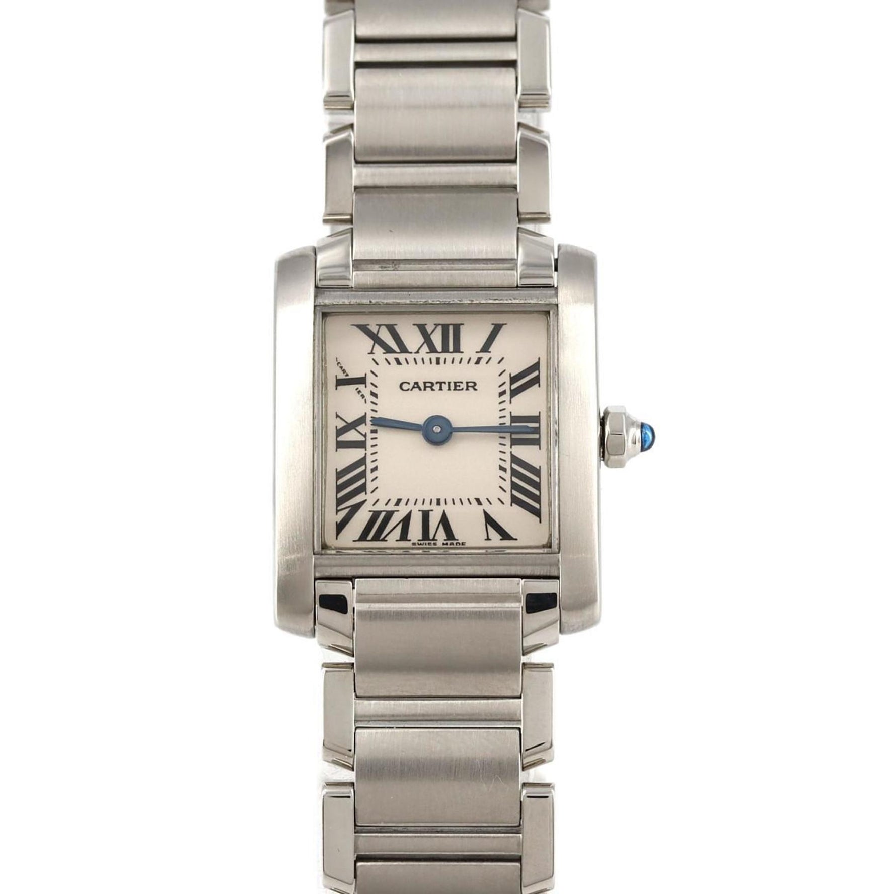 Cartier Tank Francaise SM W51008Q3 SS Wristwatch Quartz