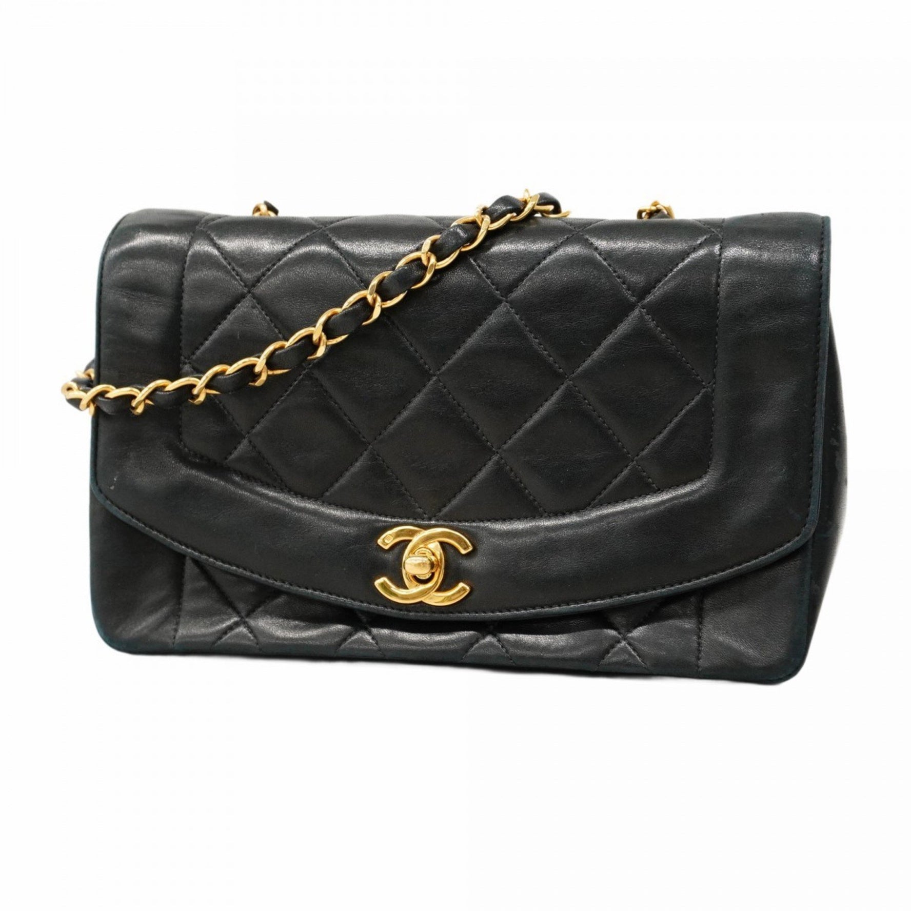 Chanel Matelasse Shoulder Bag with Chain Bag, Lambskin