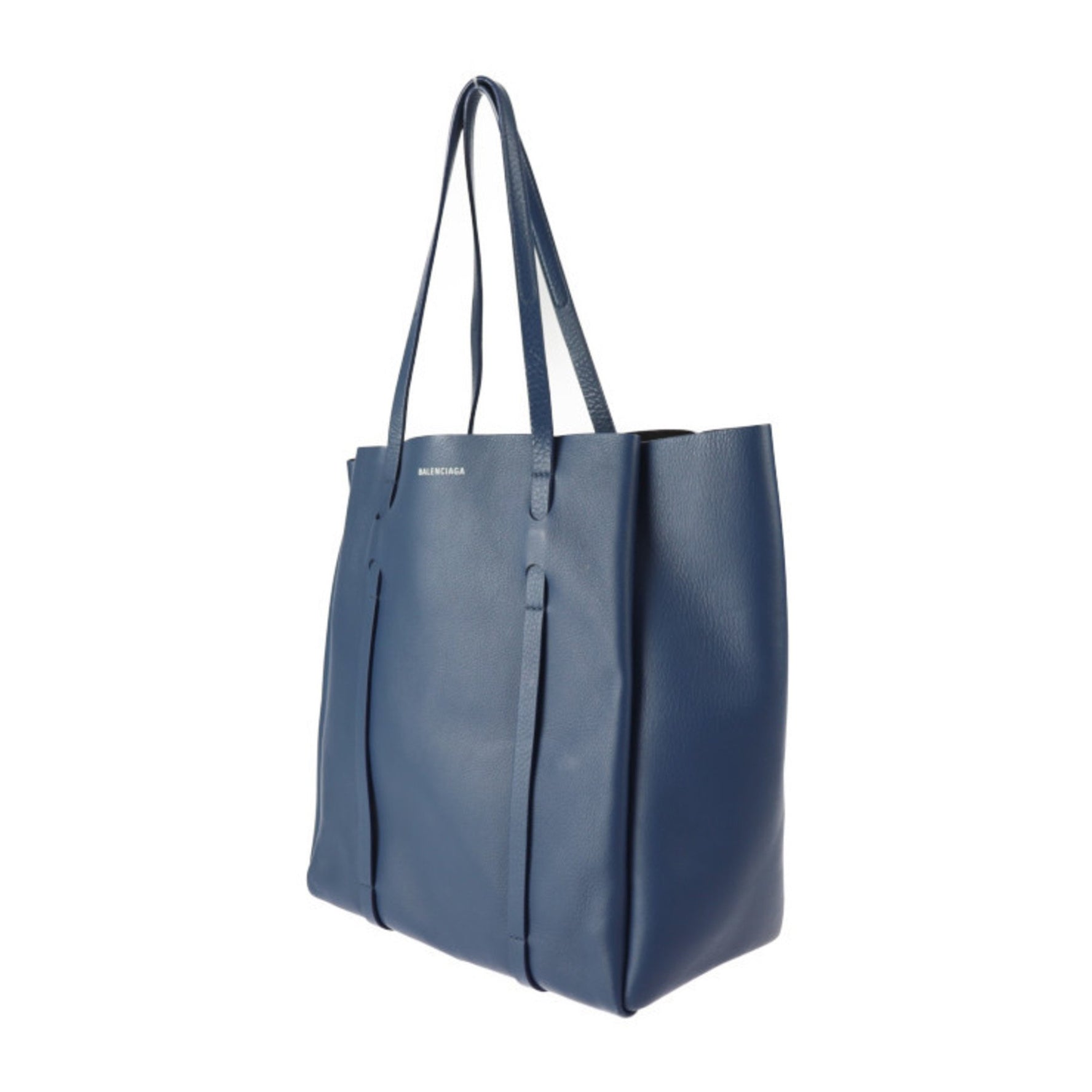 BALENCIAGA Balenciaga Everyday Tote S Bag Leather Blue Shoulder