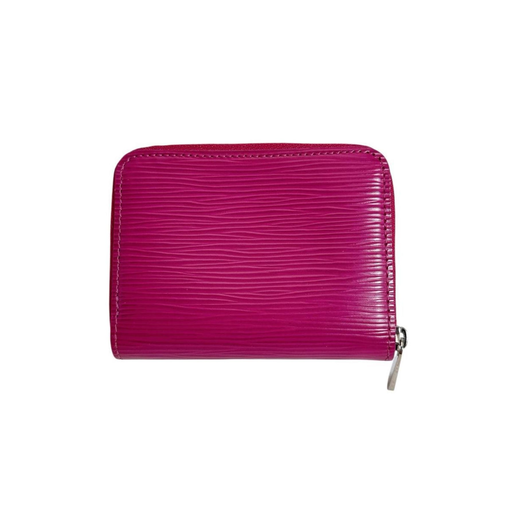 Louis Vuitton Epi Zippy Coin Purse in Leather, M6015K, Purple