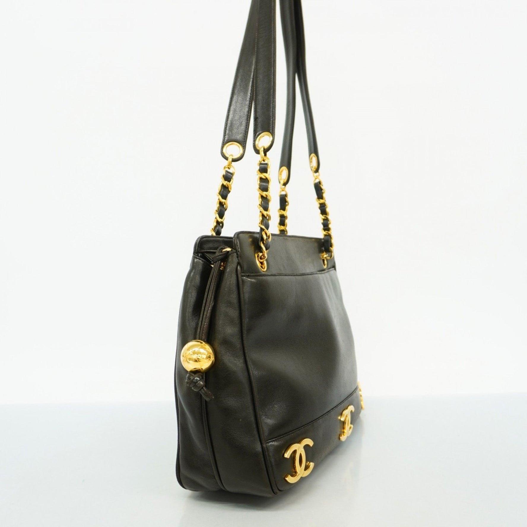 Chanel Tote Bag Triple Coco Lambskin