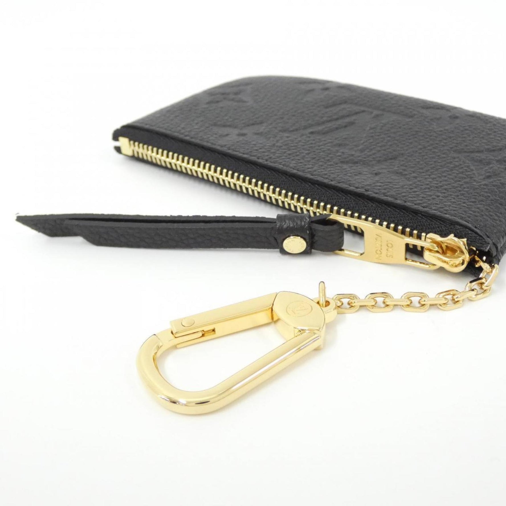 Louis Vuitton Monogram Empreinte Card Key Case Pochette Cle Coin &