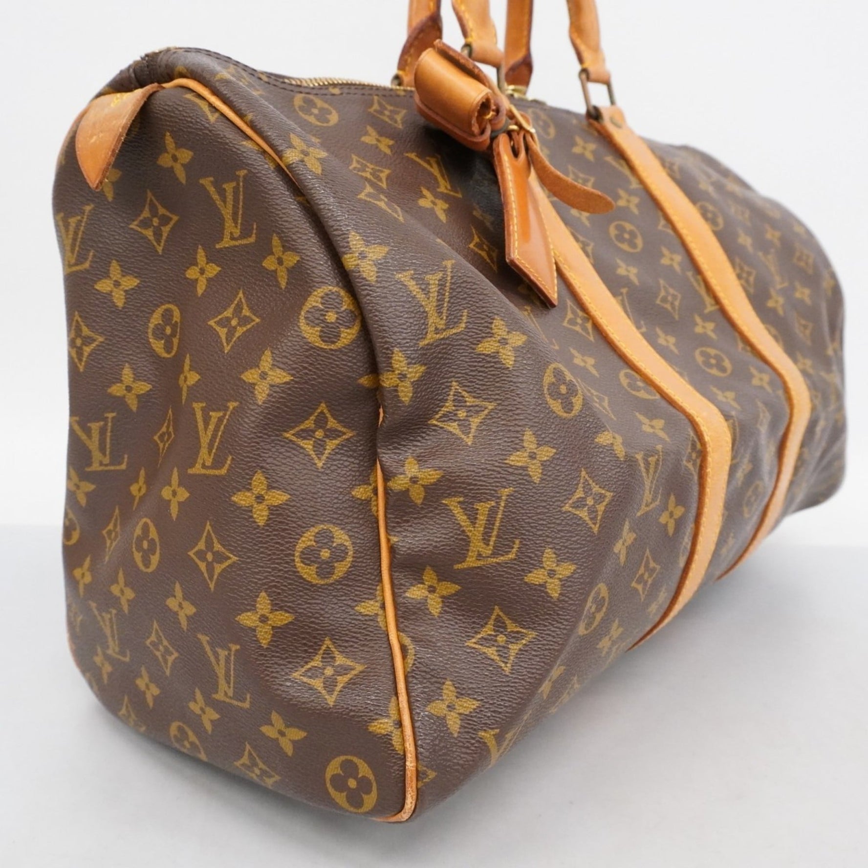 Louis Vuitton Monogram Keepall 45 Boston Bag Men's and