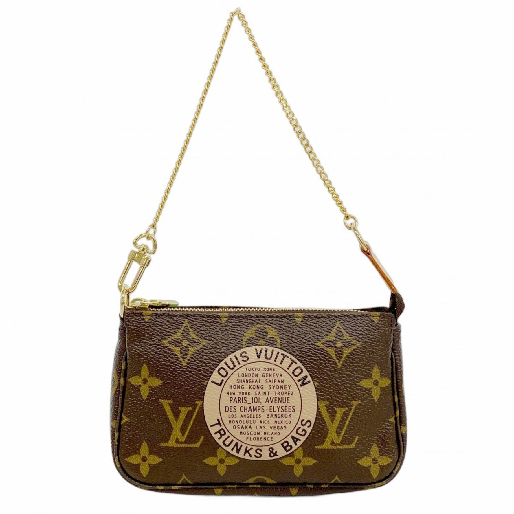 Louis Vuitton Monogram T&B Mini Pochette Accessoires Pouch